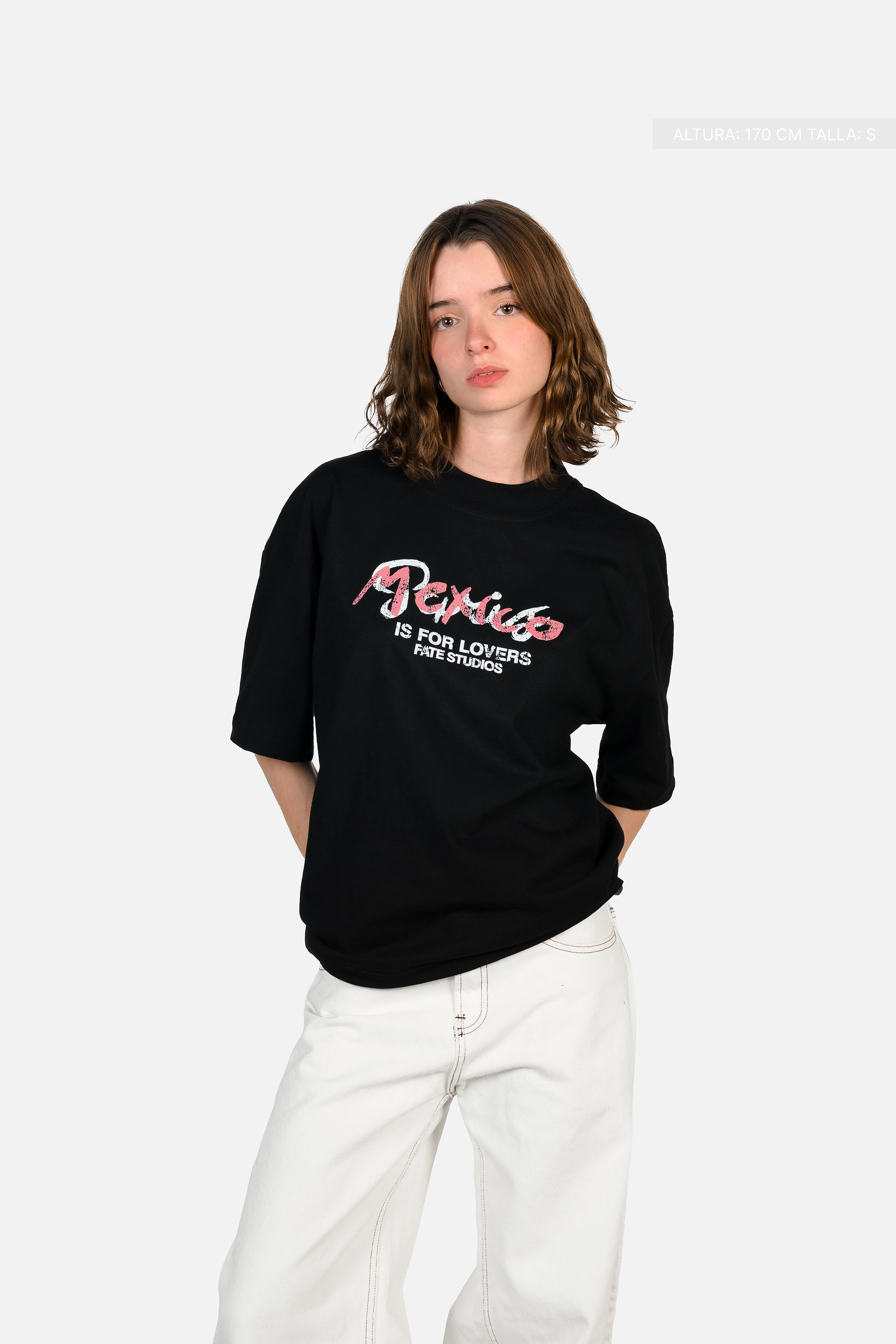 Mexico Is For Lovers Fate Studios Tee Black - Image 6