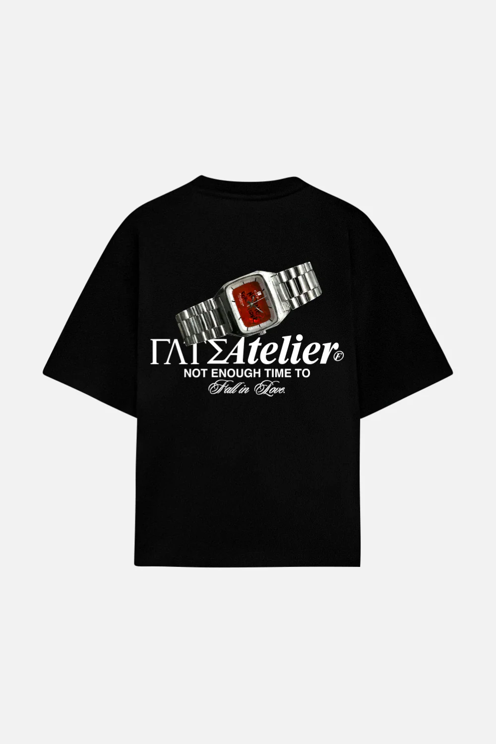 No Time for Love Tee Black