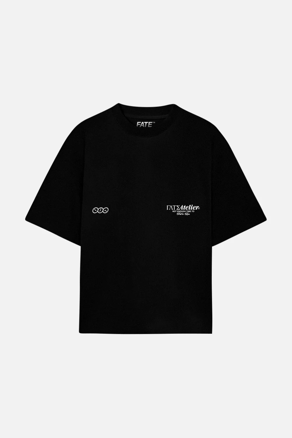 No Time for Love Tee Black - Image 3