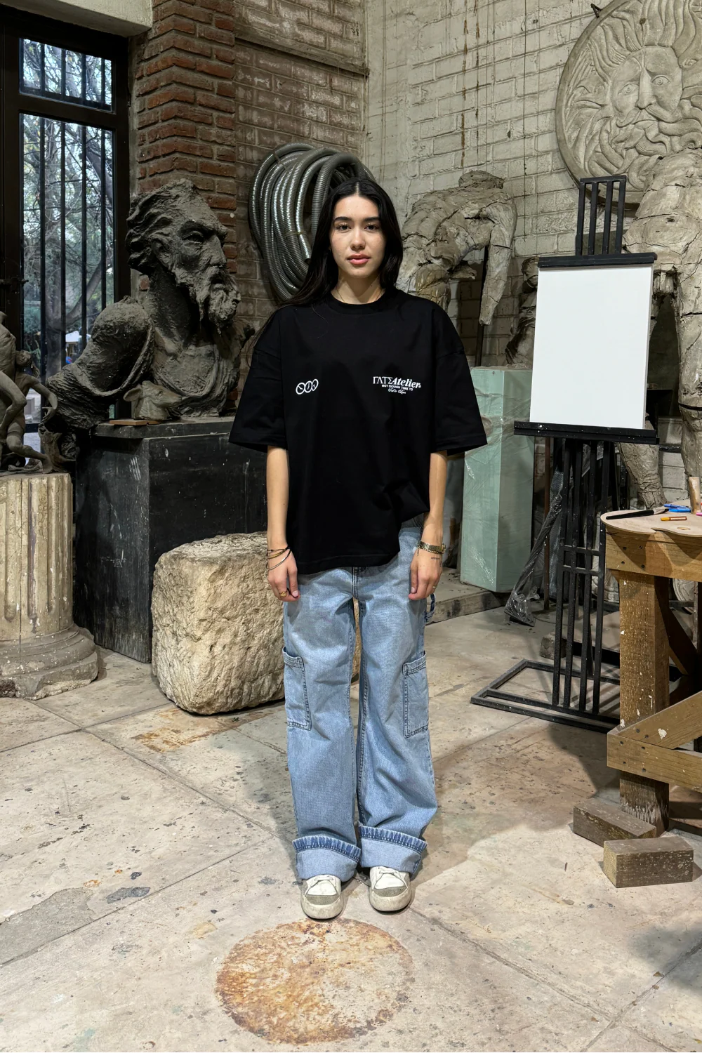 No Time for Love Tee Black - Image 4