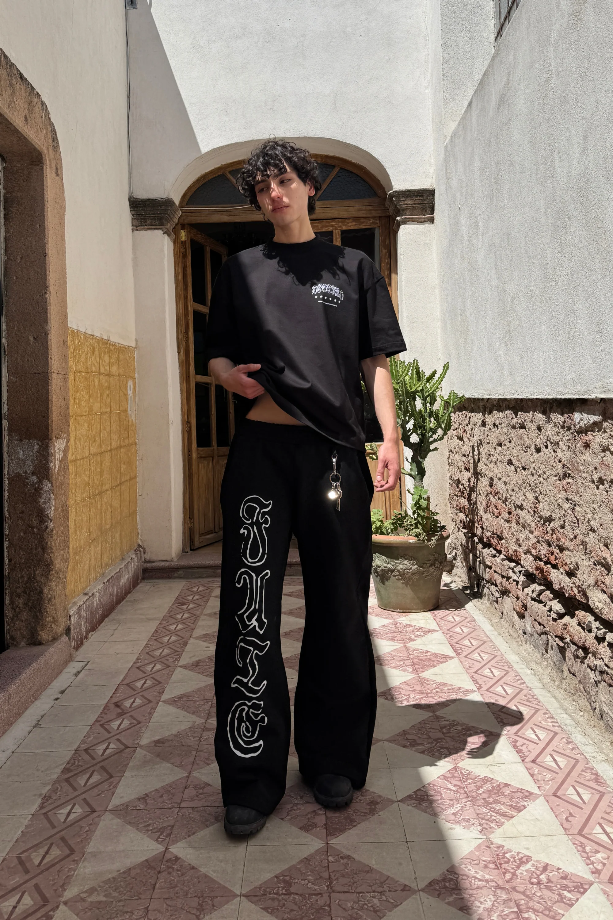 Noblesse Wide Pants Vantablack - Image 2