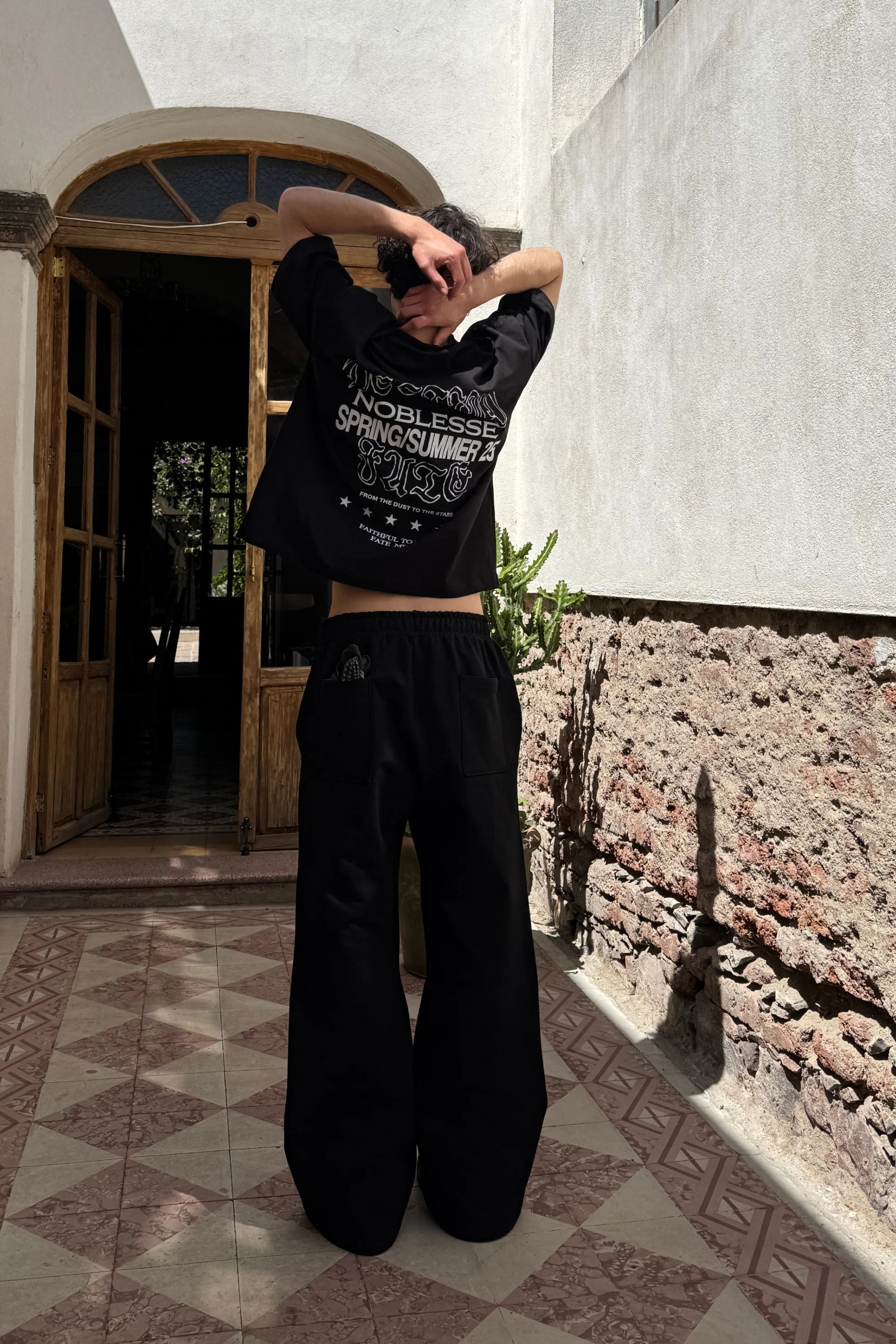 Noblesse Wide Pants Vantablack - Image 4
