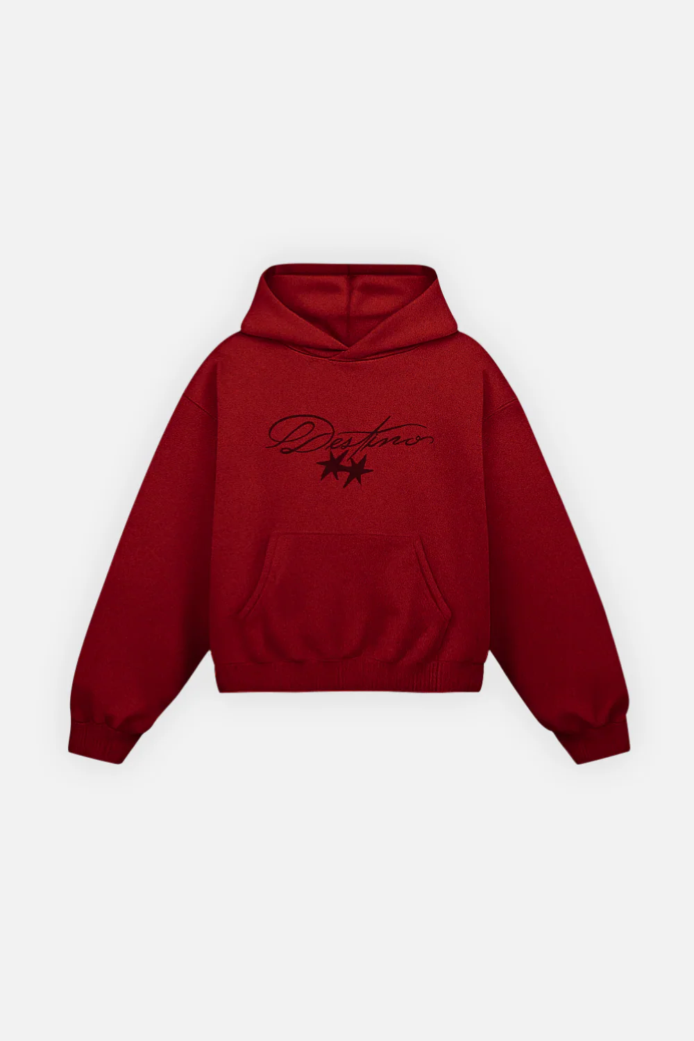 Not All Angels Hoodie Cherry Red - Image 3