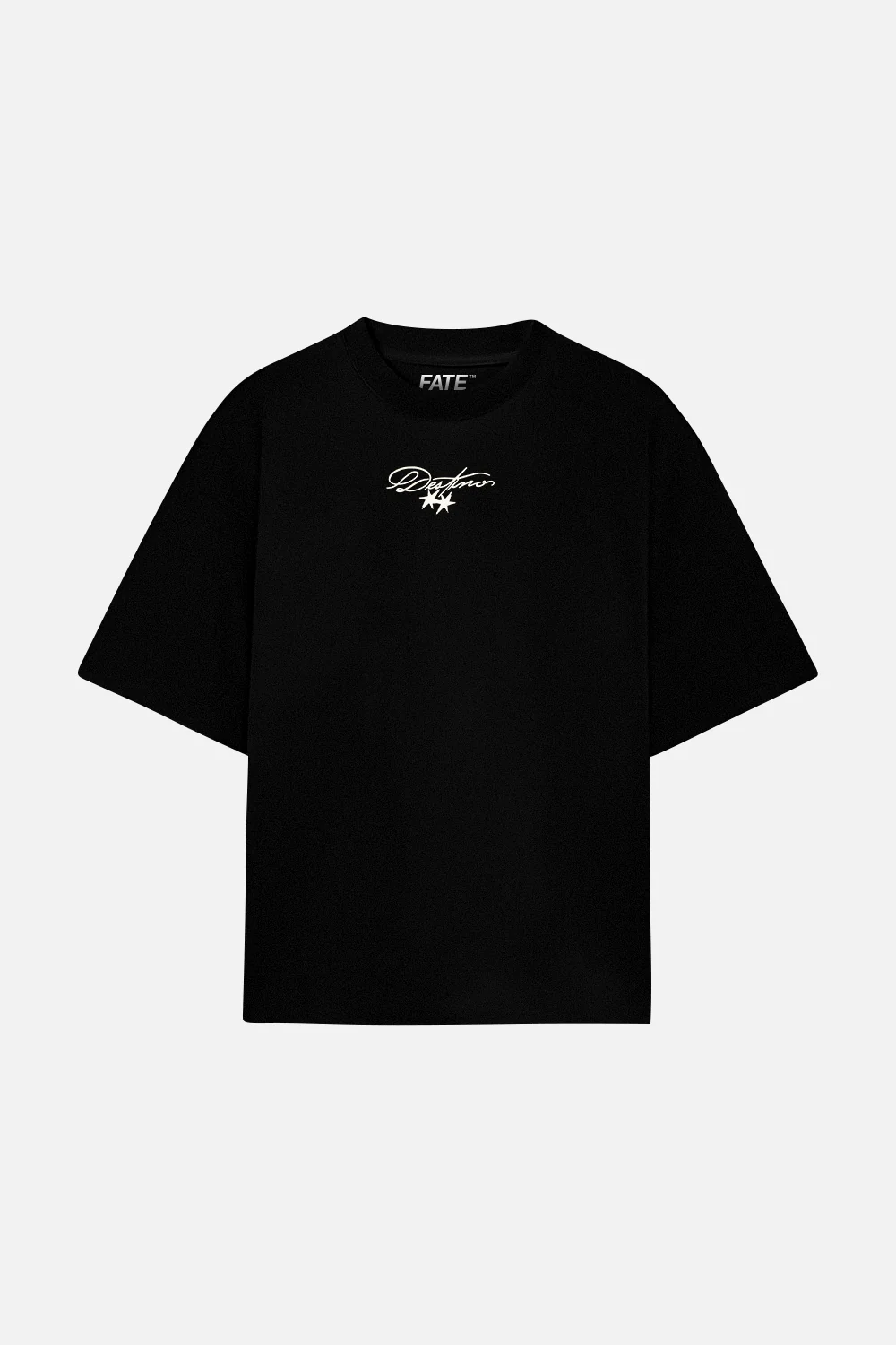 Not All Angels Tee Black & Black - Image 3