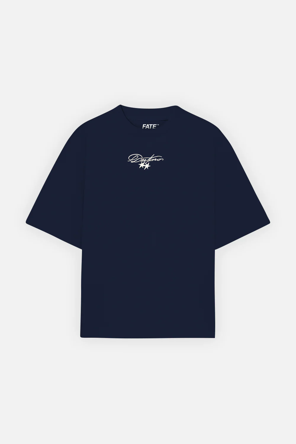 Not All Angels Tee Navy Blue - Image 3