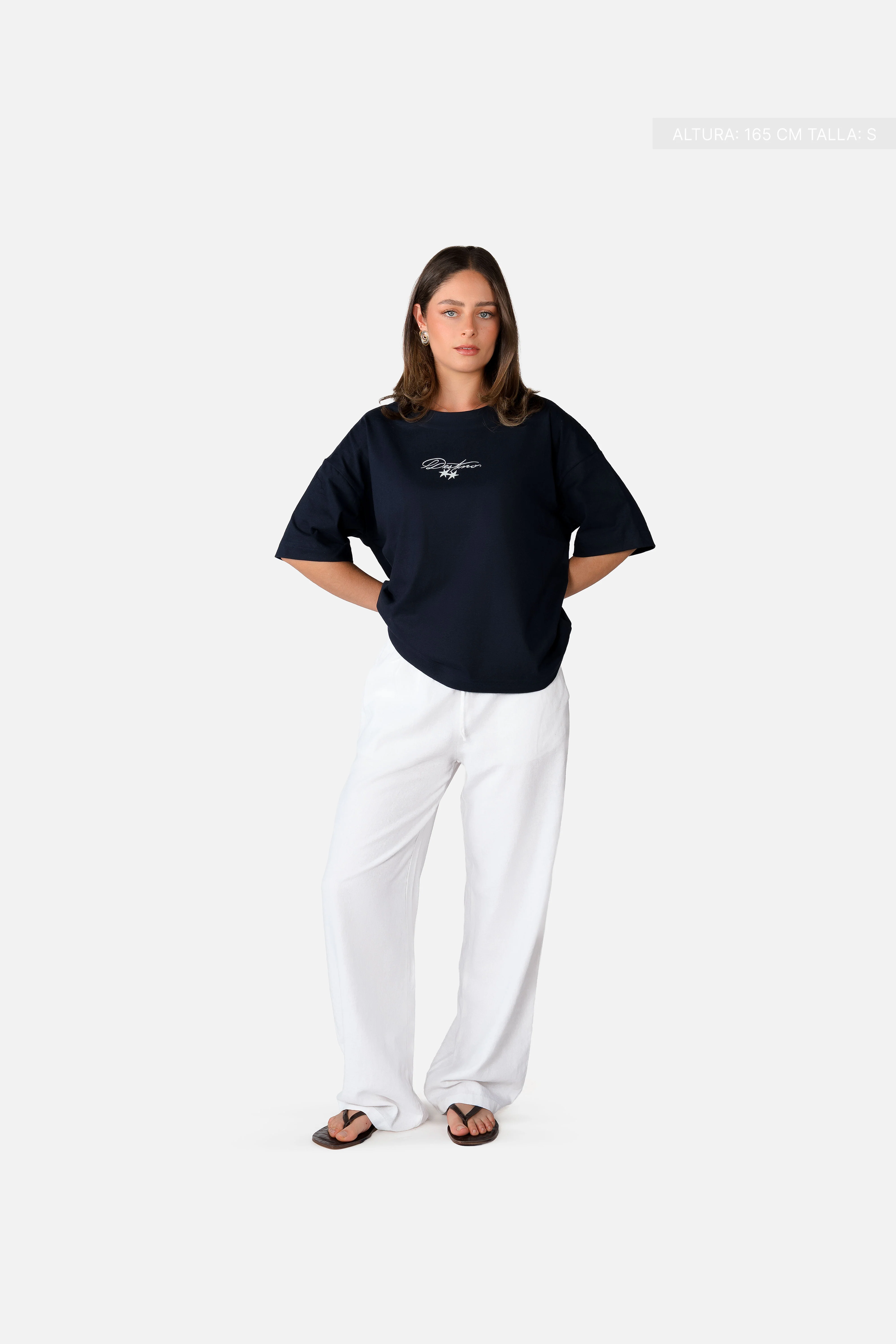 Not All Angels Tee Navy Blue - Image 5
