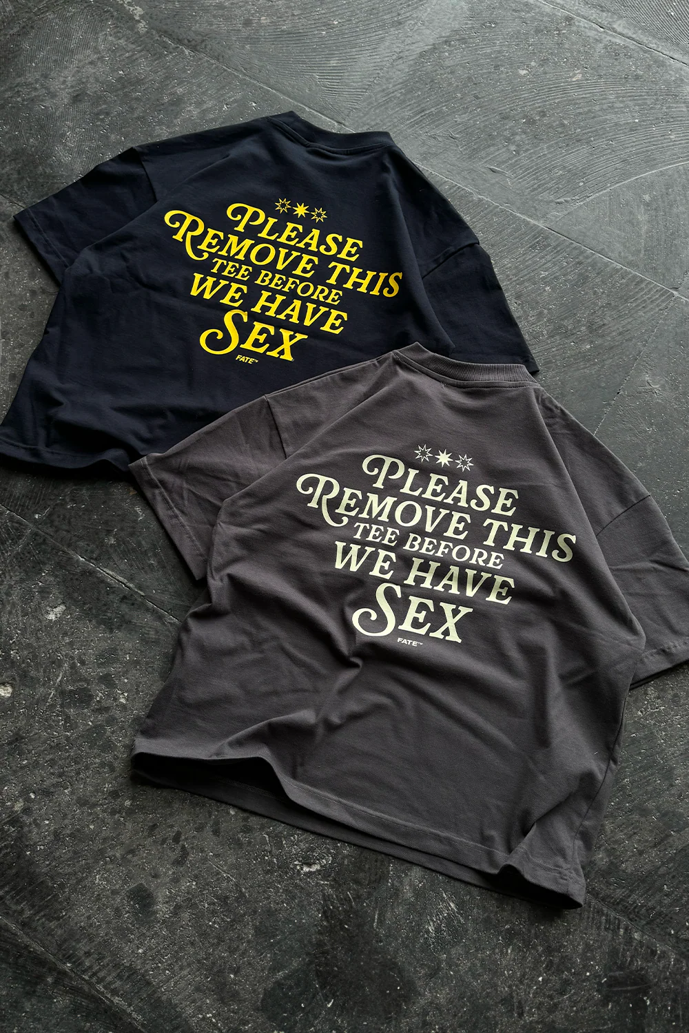 Please Remove Tee Oxford Grey - Image 4