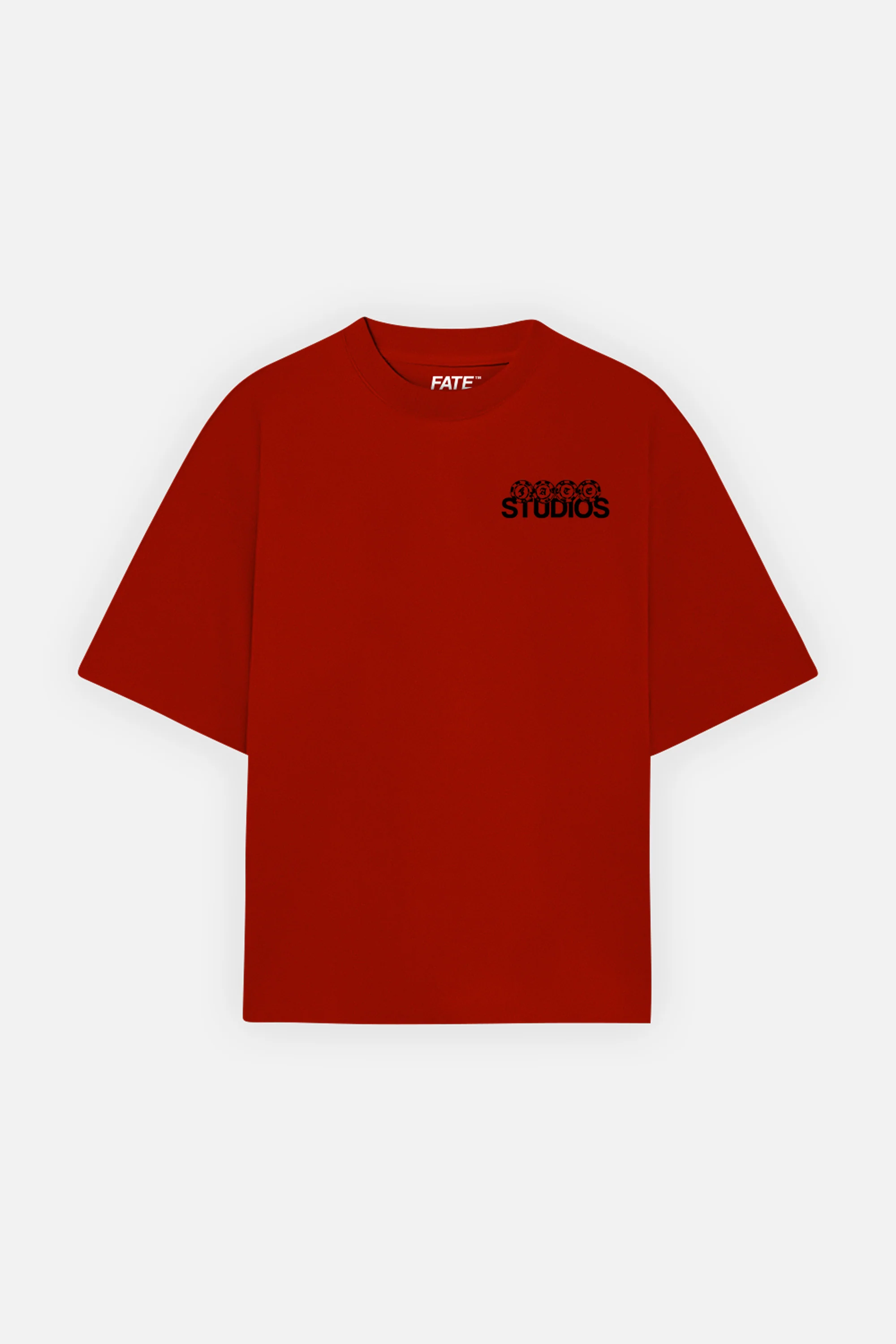 Poker Chips Fate Studios Tee Red - Image 3