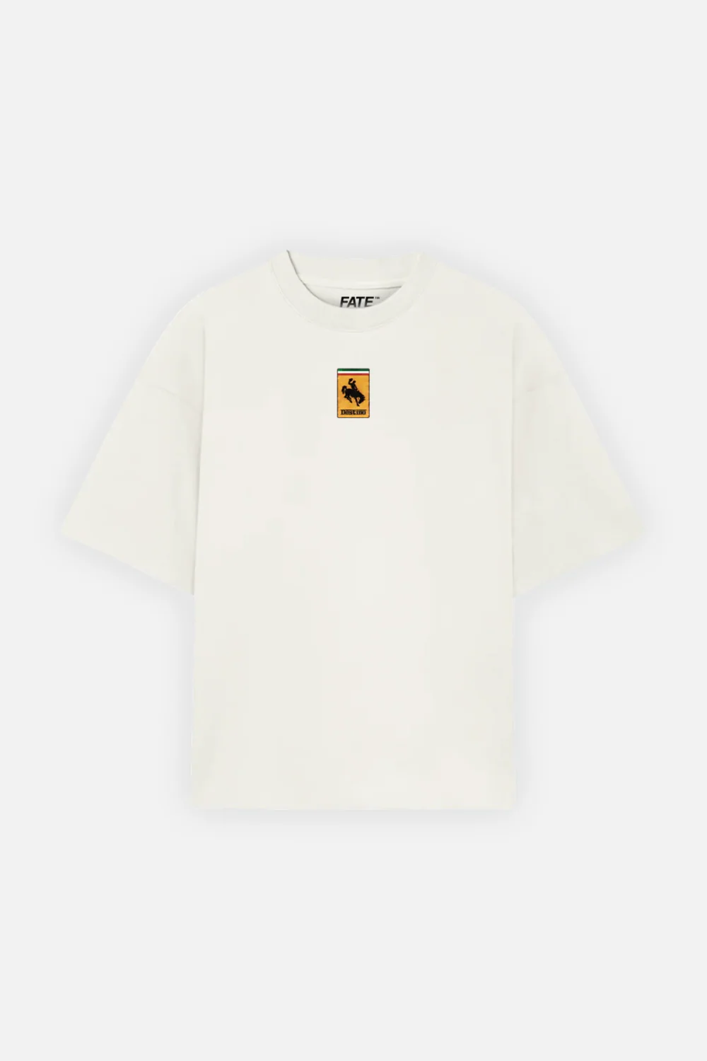 Racing Cowboy Tee Ivory - Image 3