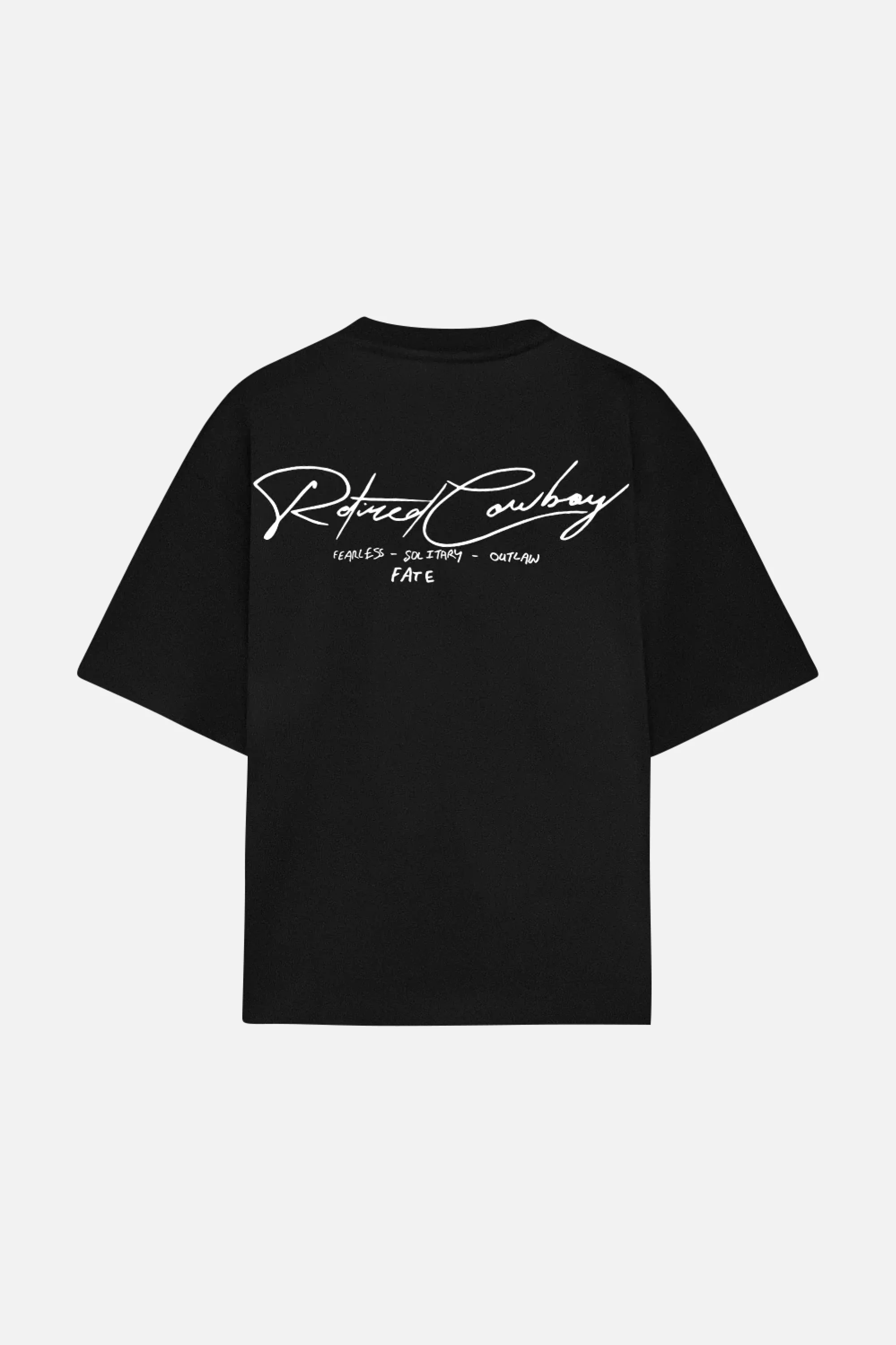 Retired Cowboy Tee Black