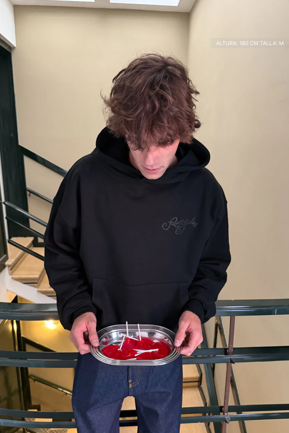 Romanticizing My Own Tragedy Hoodie Vantablack - Image 2