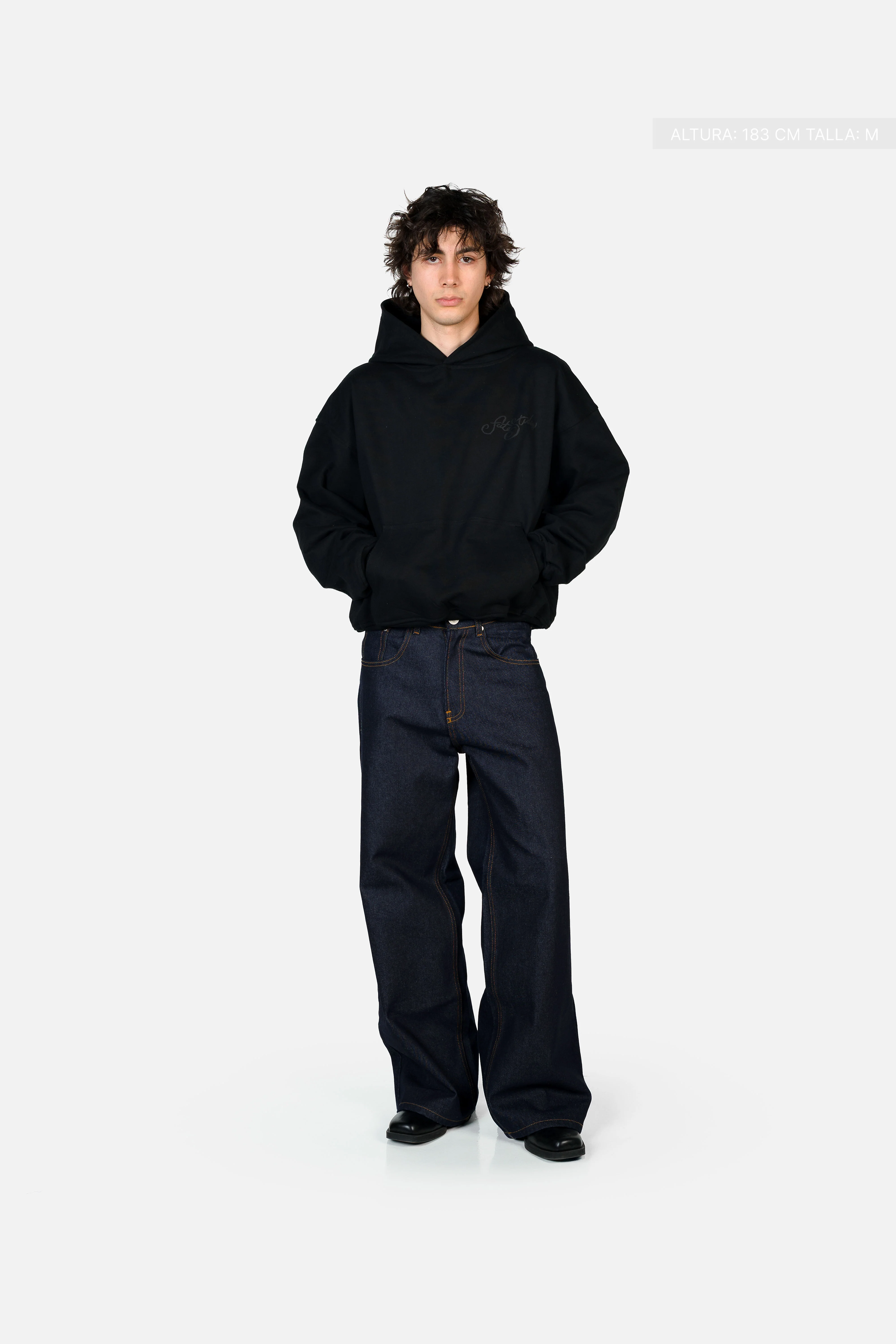 Romanticizing My Own Tragedy Hoodie Vantablack - Image 5