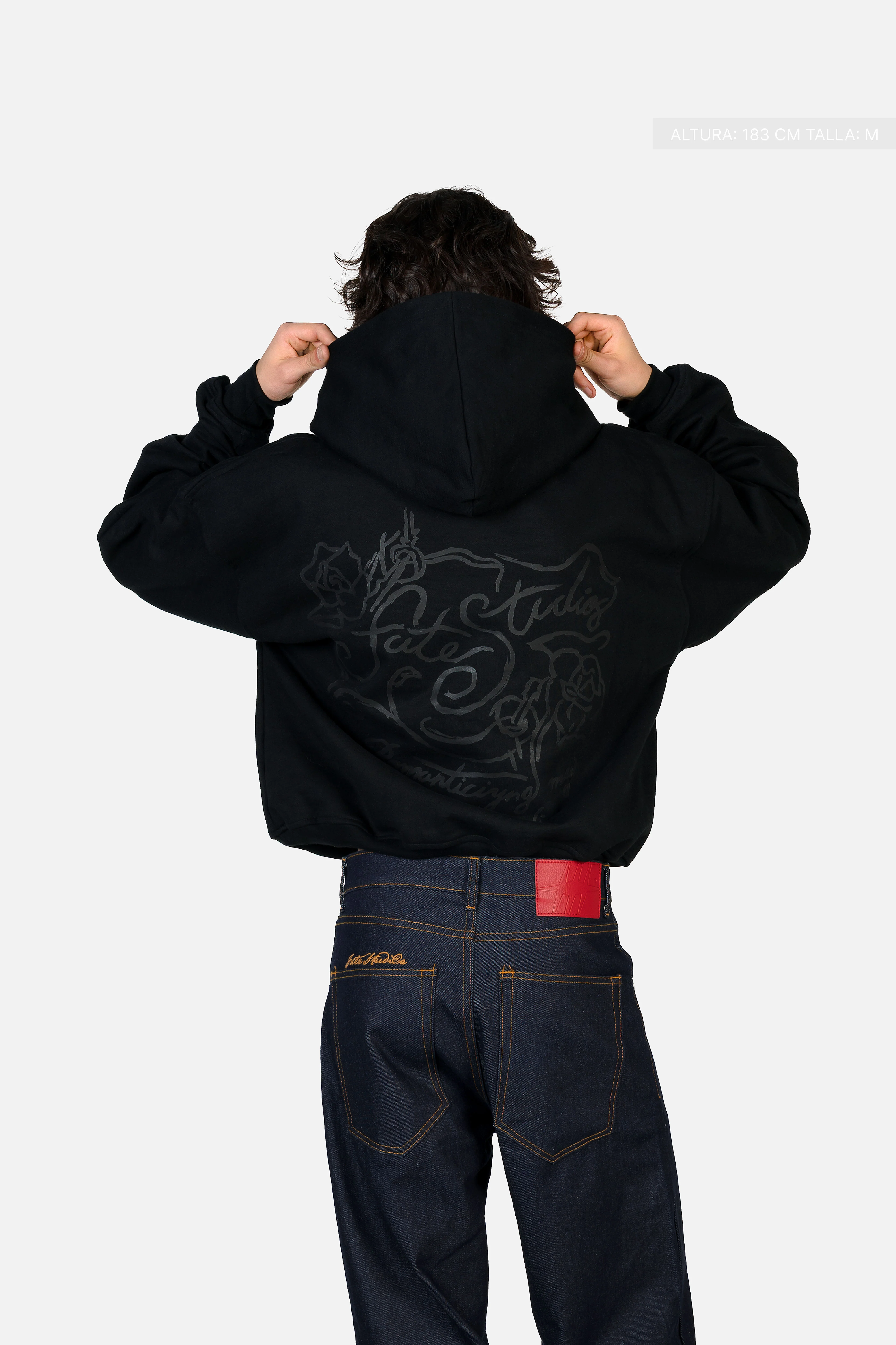 Romanticizing My Own Tragedy Hoodie Vantablack - Image 6