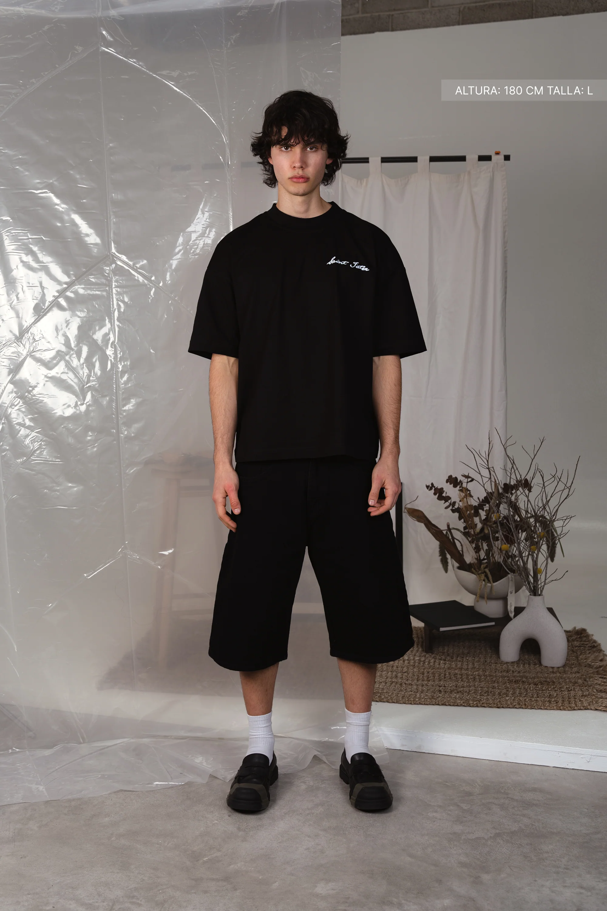 Saint Horses Tee Black - Image 4