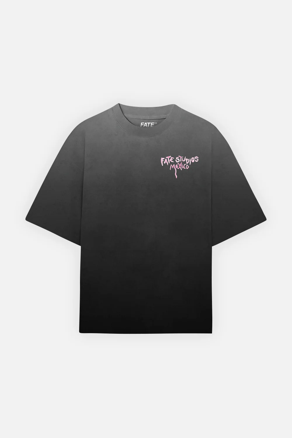 Watercolor Signature Tee Faded Black - Image 3