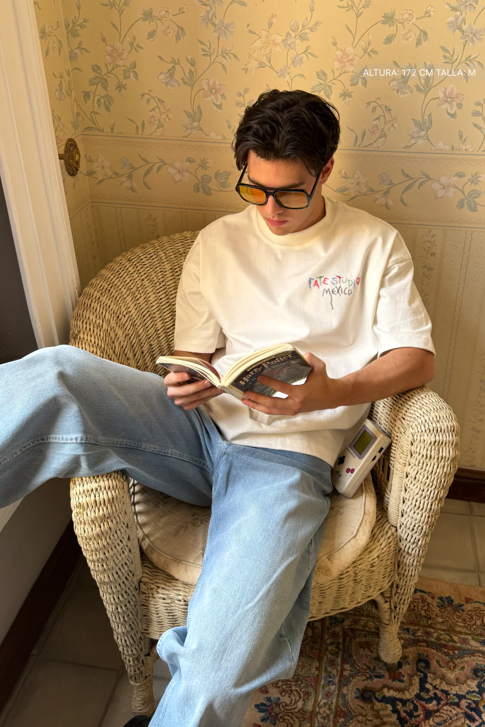 Watercolor Signature Studios Tee Ivory - Image 2