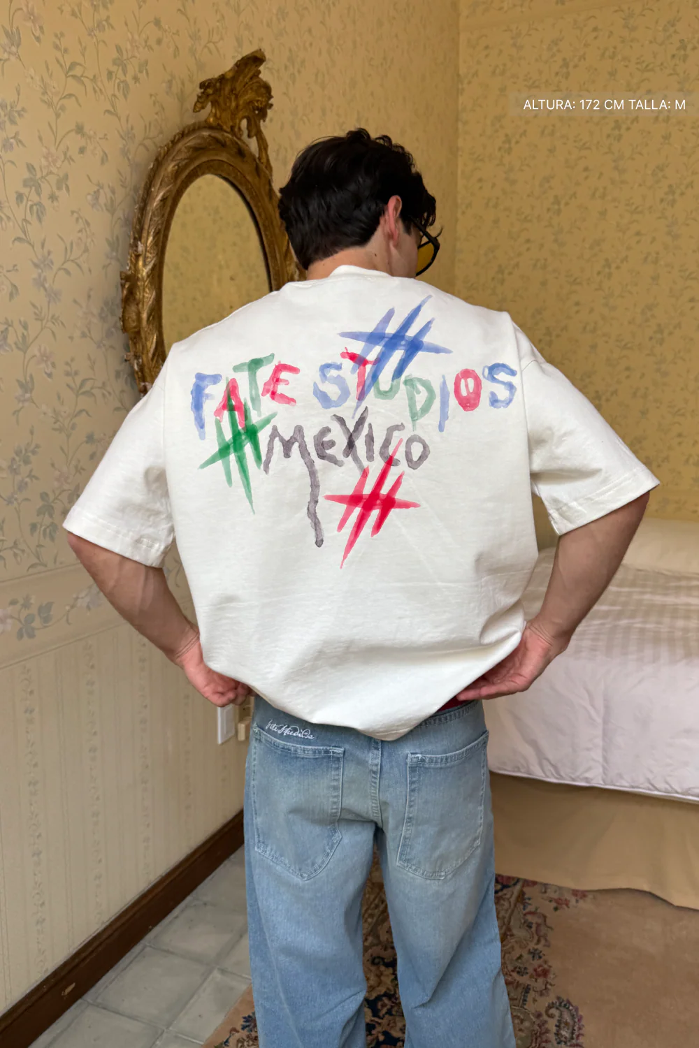 Watercolor Signature Studios Tee Ivory - Image 4