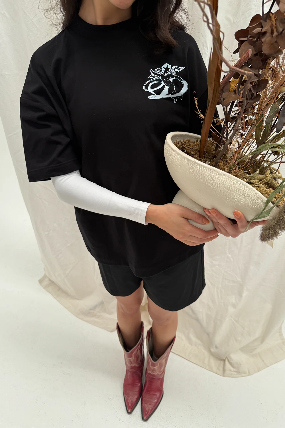 Serafin Sparks Tee Black - Image 2