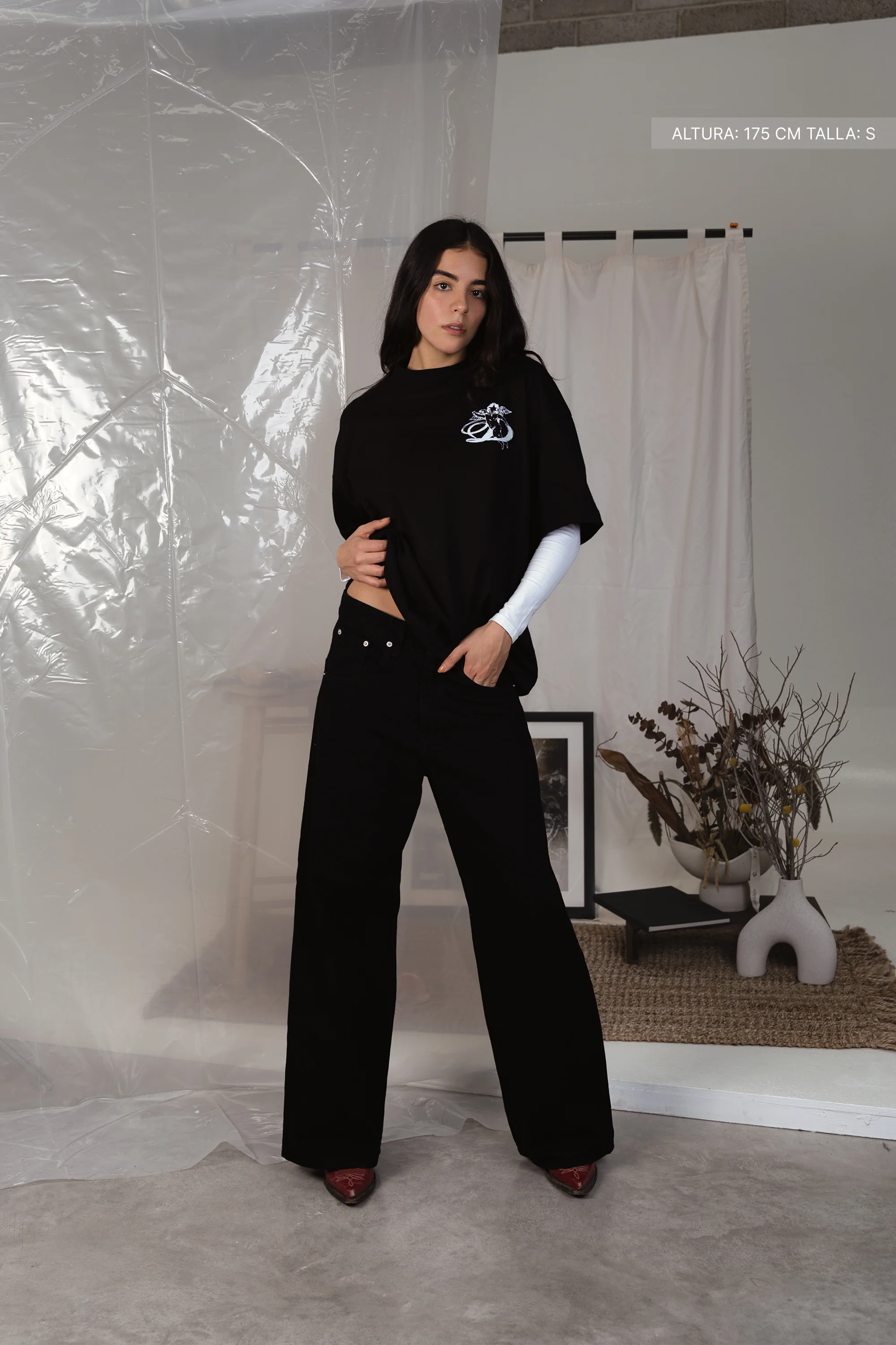 Serafin Sparks Tee Black - Image 4