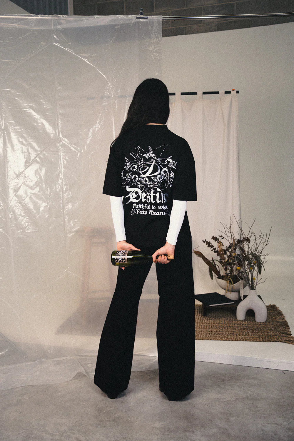 Serafin Sparks Tee Black - Image 5