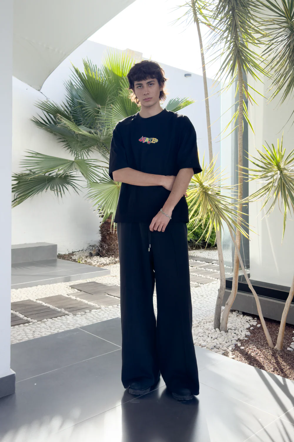 Sex Icon Cherry Tee Black - Image 4