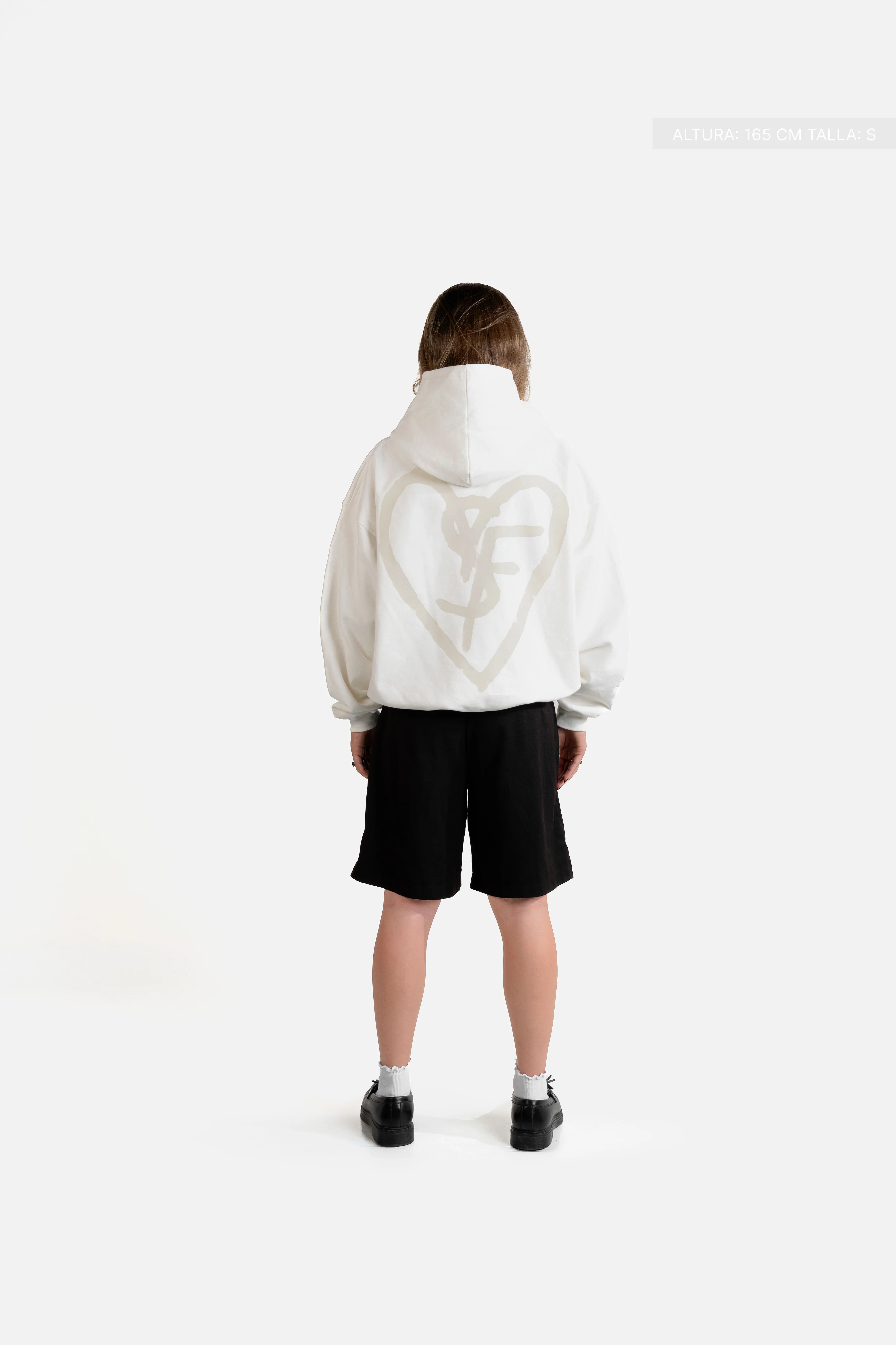 SF Heart Fate Studios Hoodie Ivory - Image 4