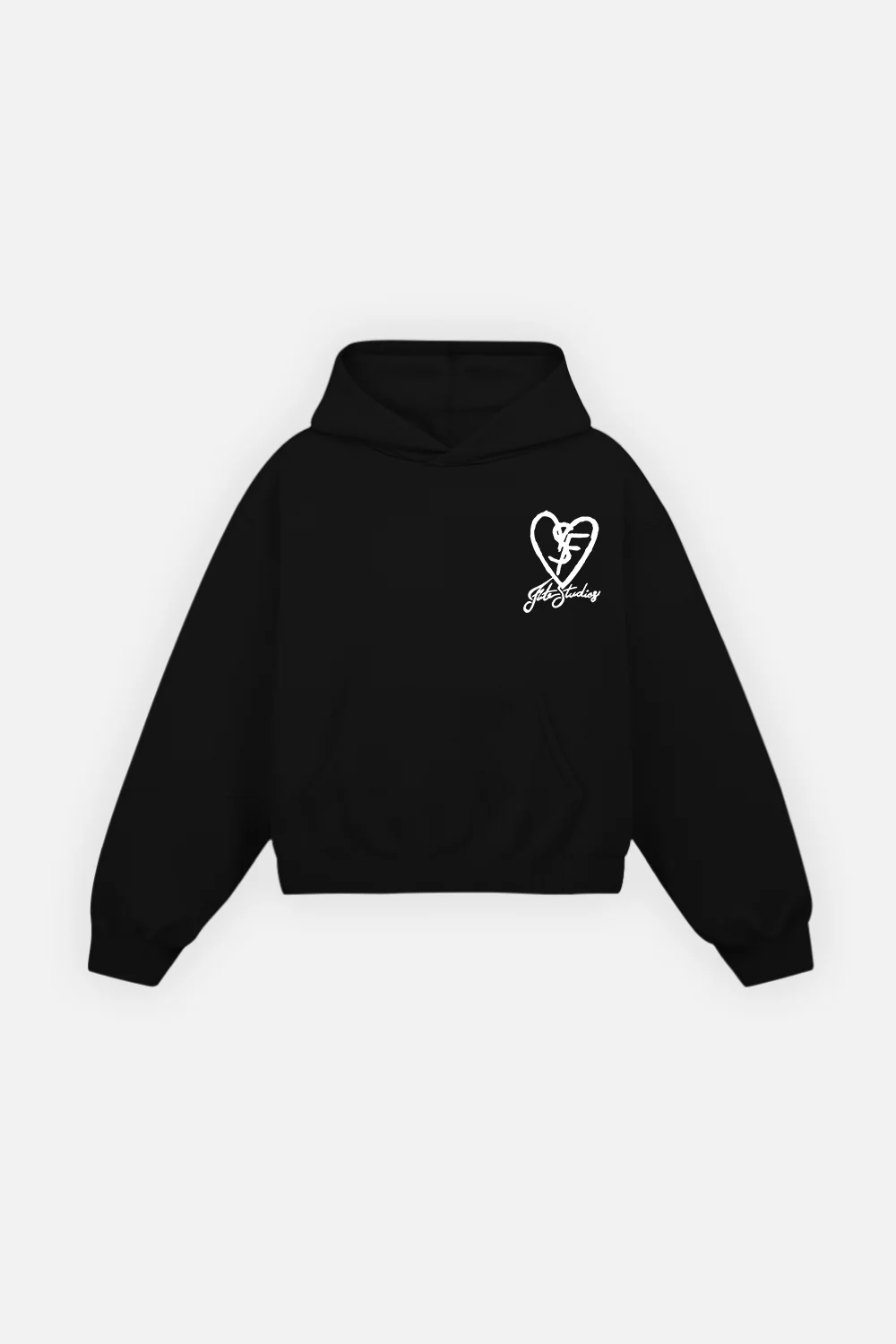 SF Heart Fate Studios Hoodie Vantablack - Image 3