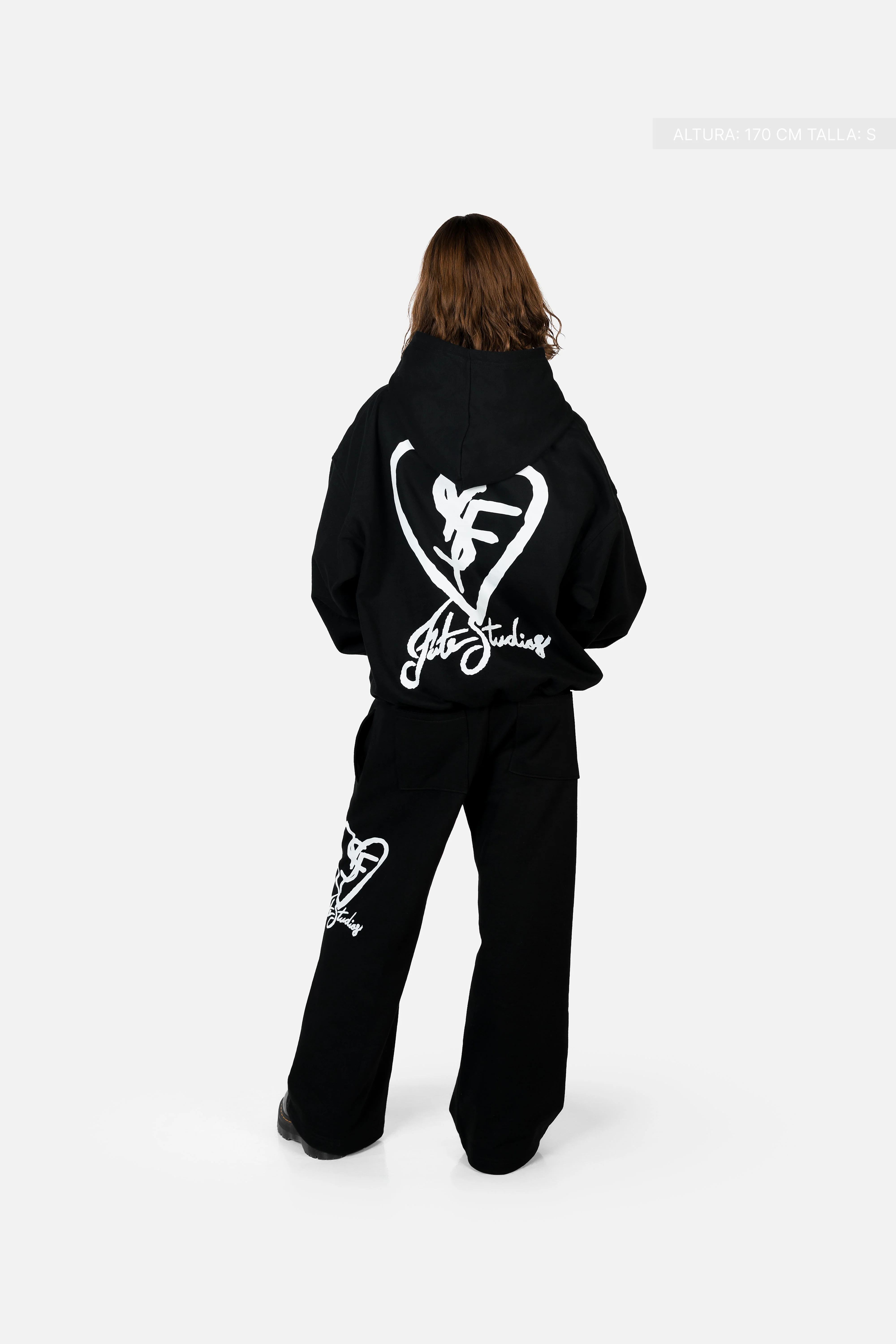 SF Heart Fate Studios Hoodie Vantablack - Image 4
