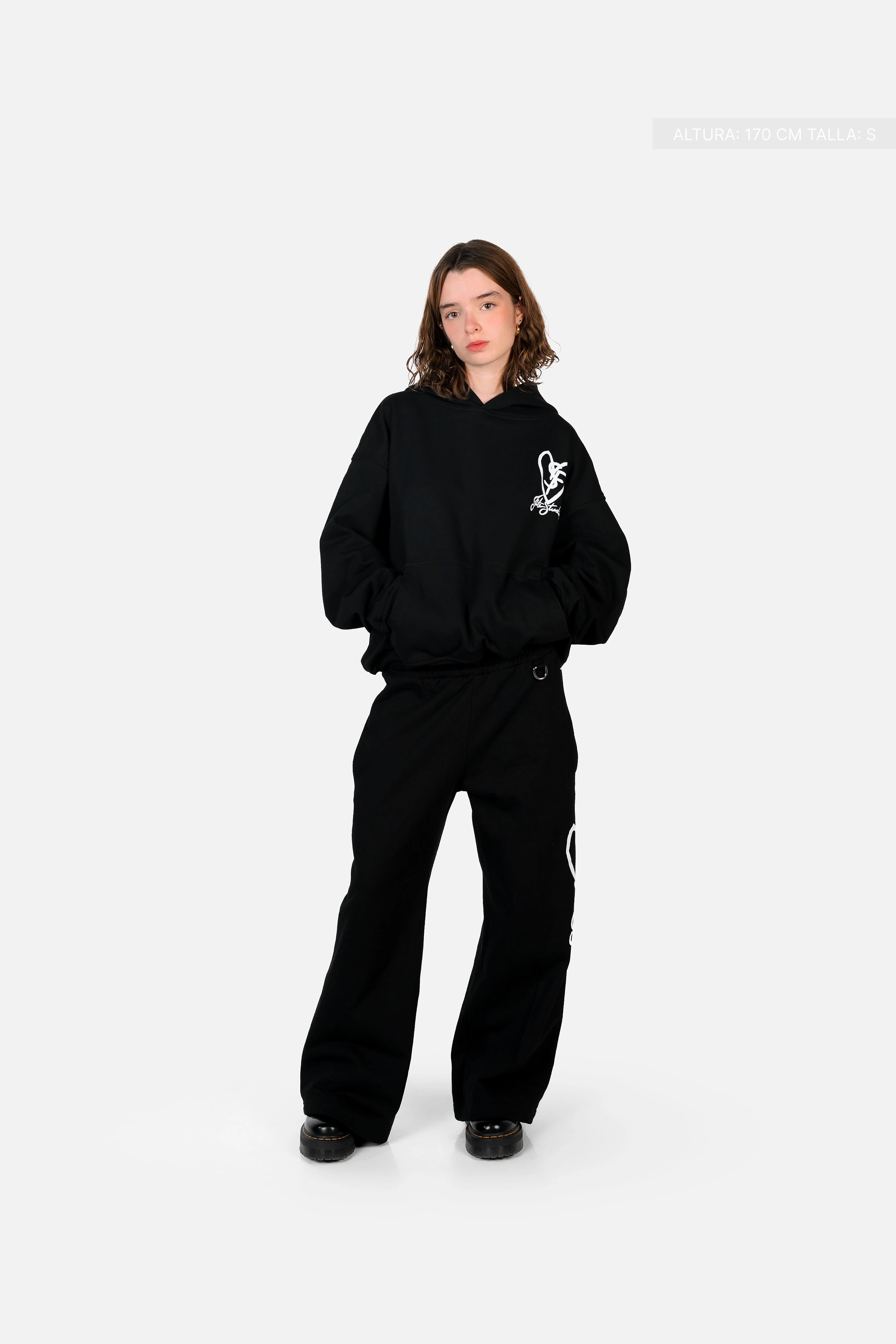 SF Heart Fate Studios Hoodie Vantablack - Image 5