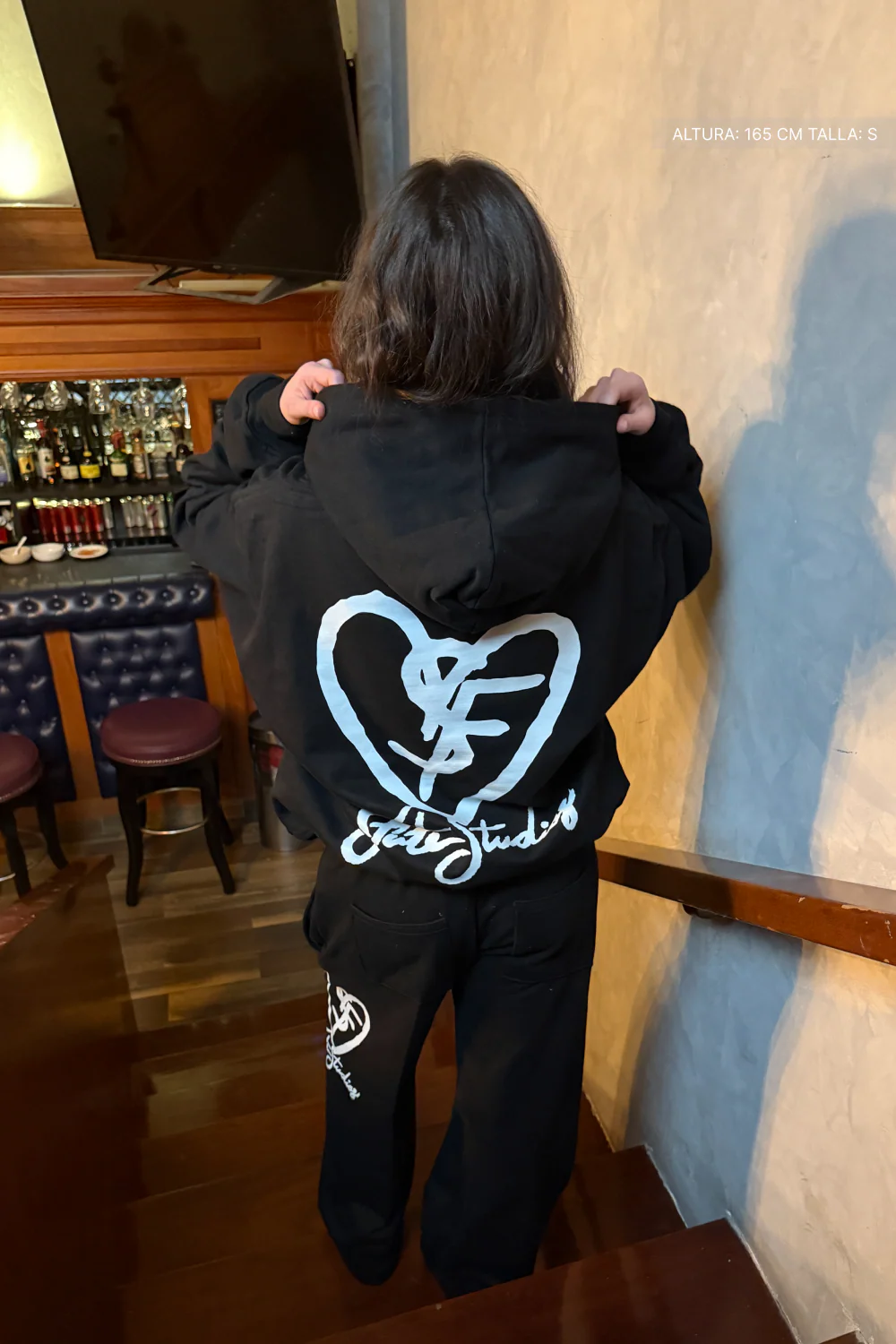 SF Heart Fate Studios Hoodie Vantablack - Image 8