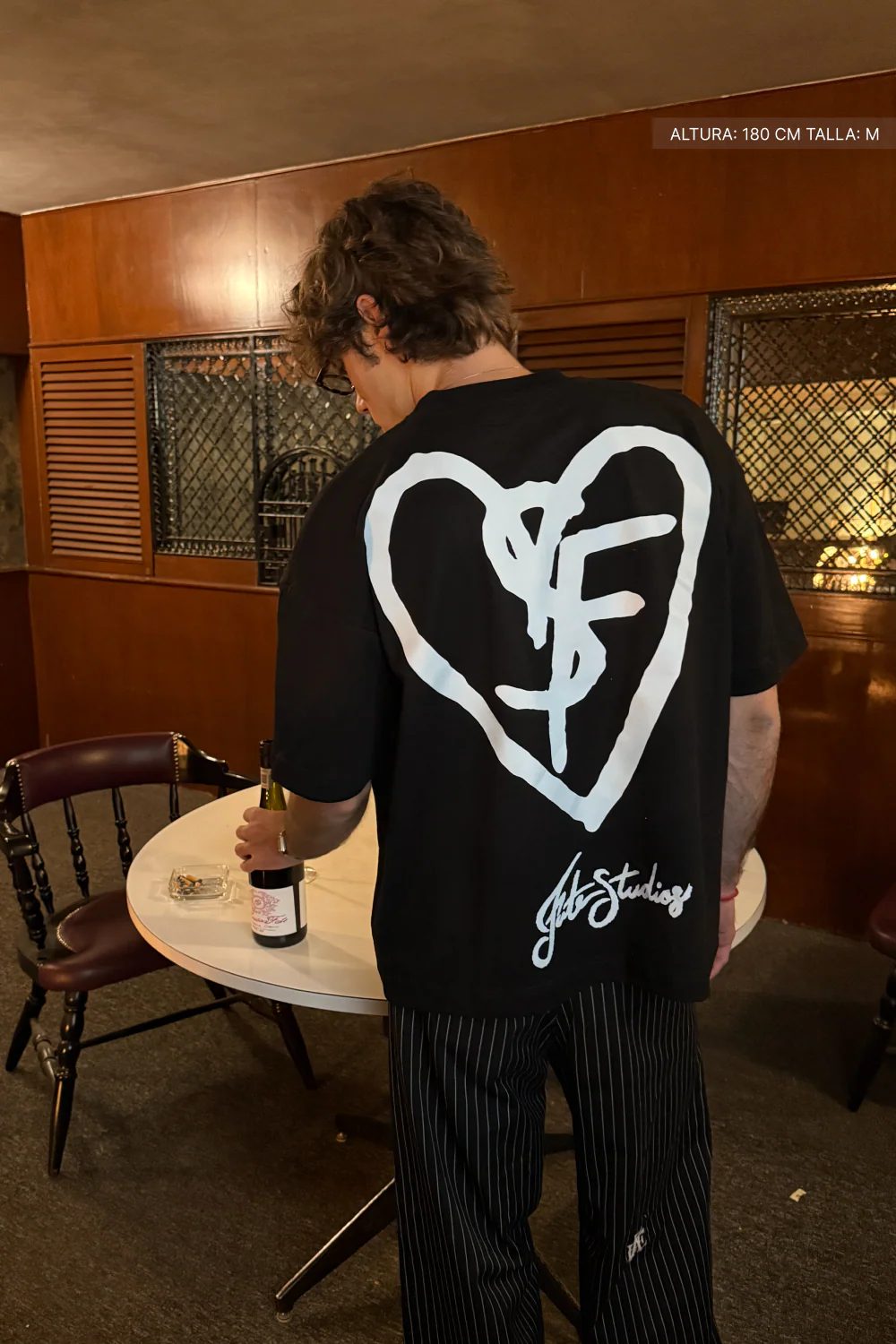 SF Heart Fate Studios Tee Black - Image 2