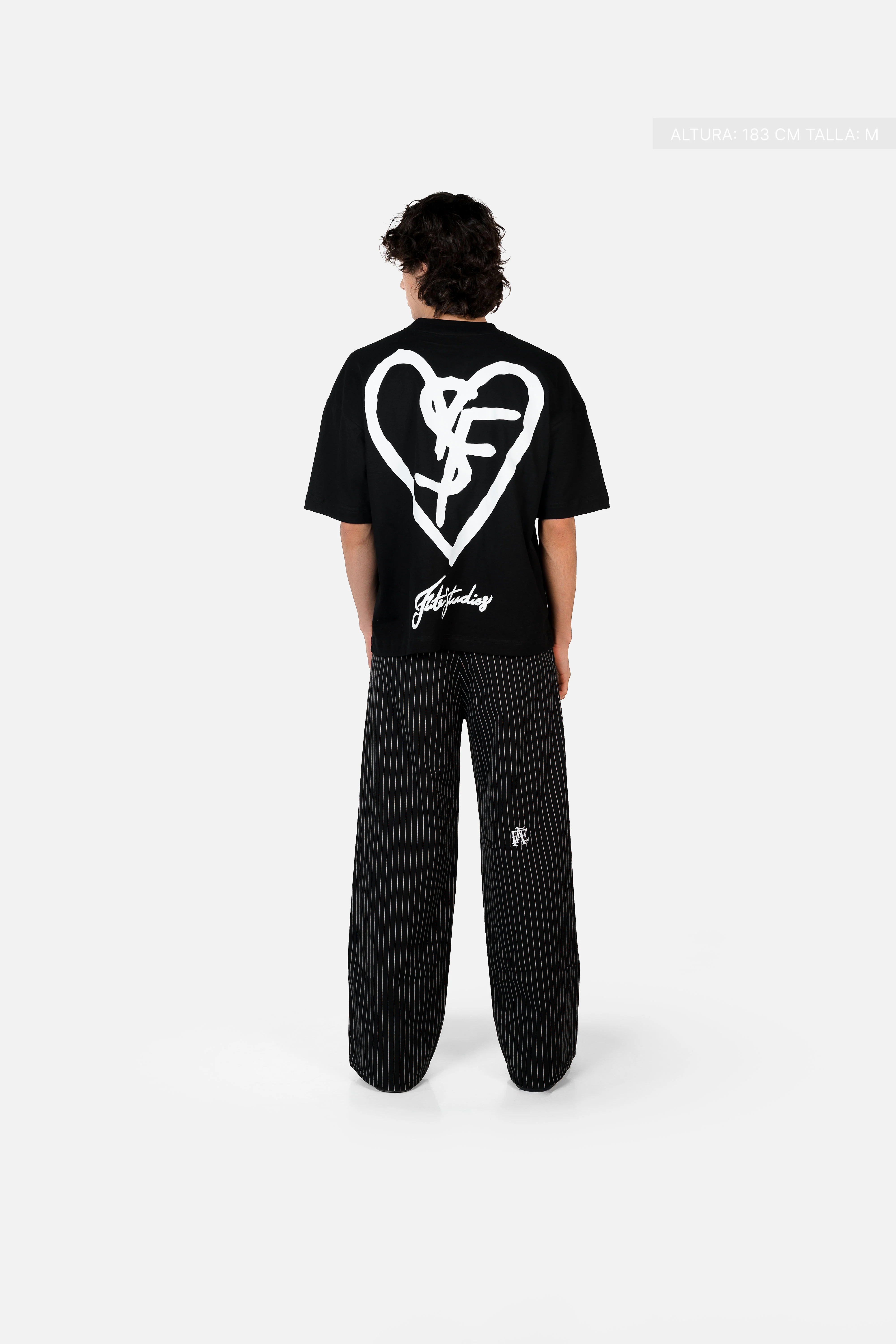 SF Heart Fate Studios Tee Black - Image 4