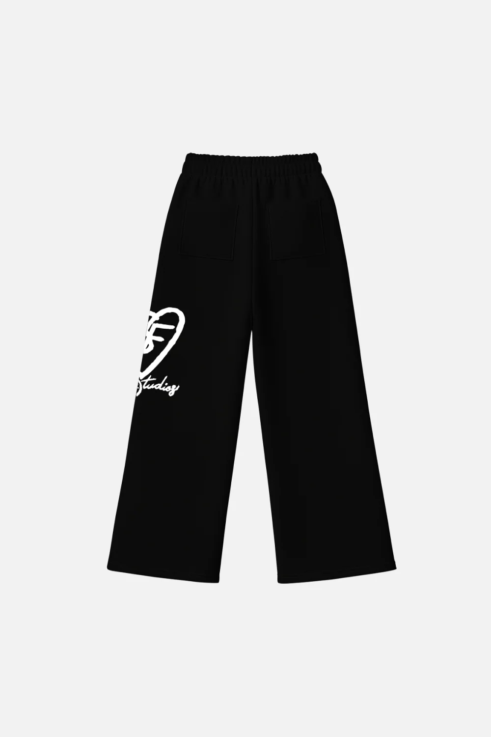 SF Heart Fate Studios Wide Pants Vantablack - Image 3