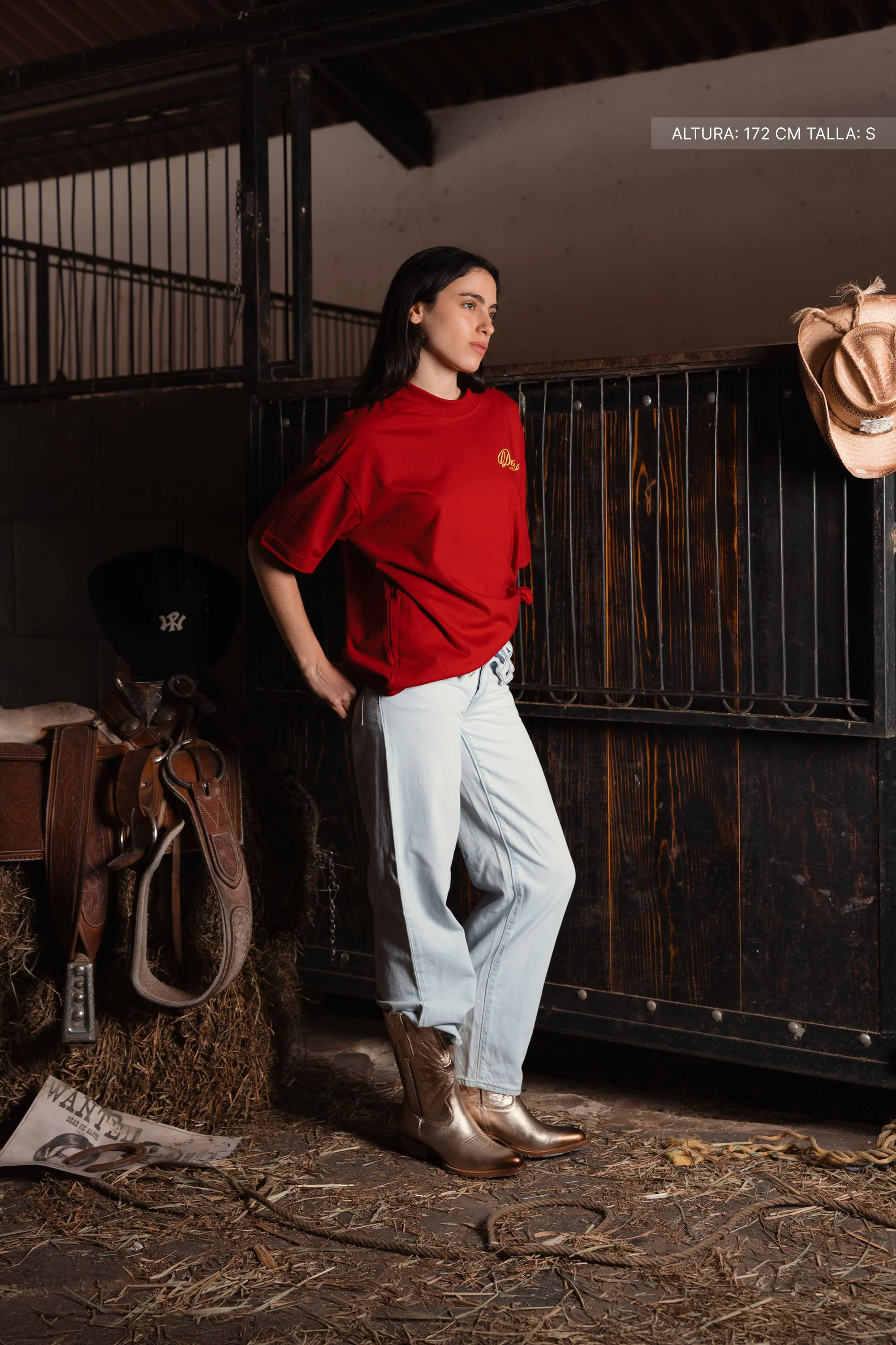 Shut Up Cowboy Tee Red - Image 6