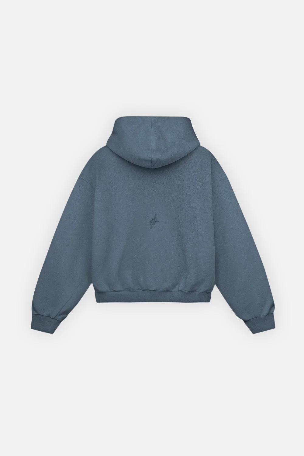 Signature Patch Hoodie Iron Blue - Image 3
