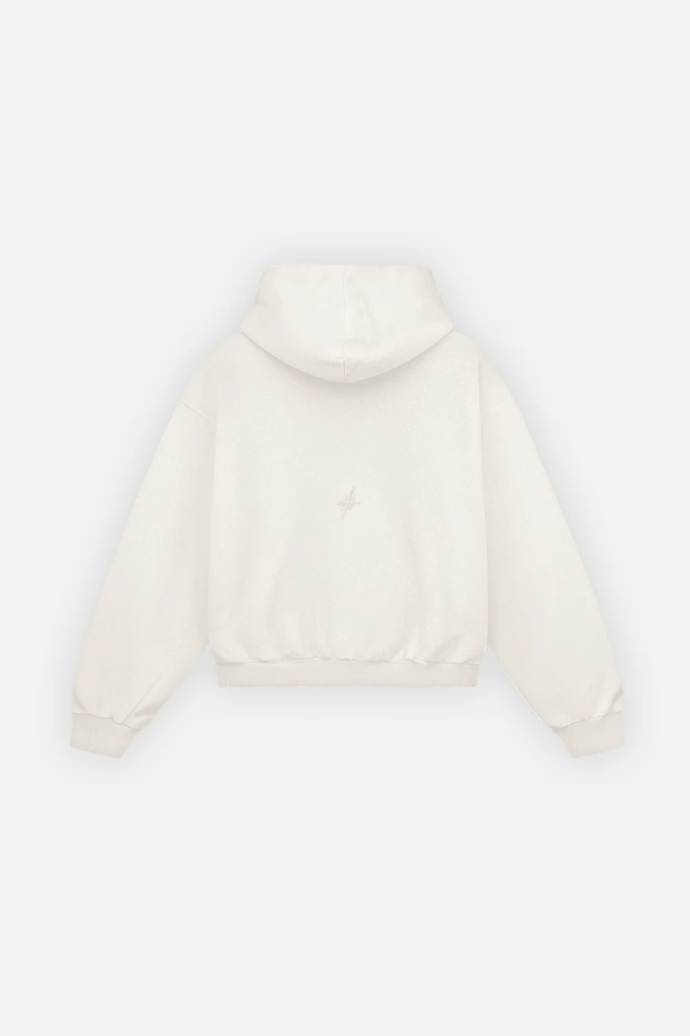 Signature Patch Hoodie Ivory - Image 3