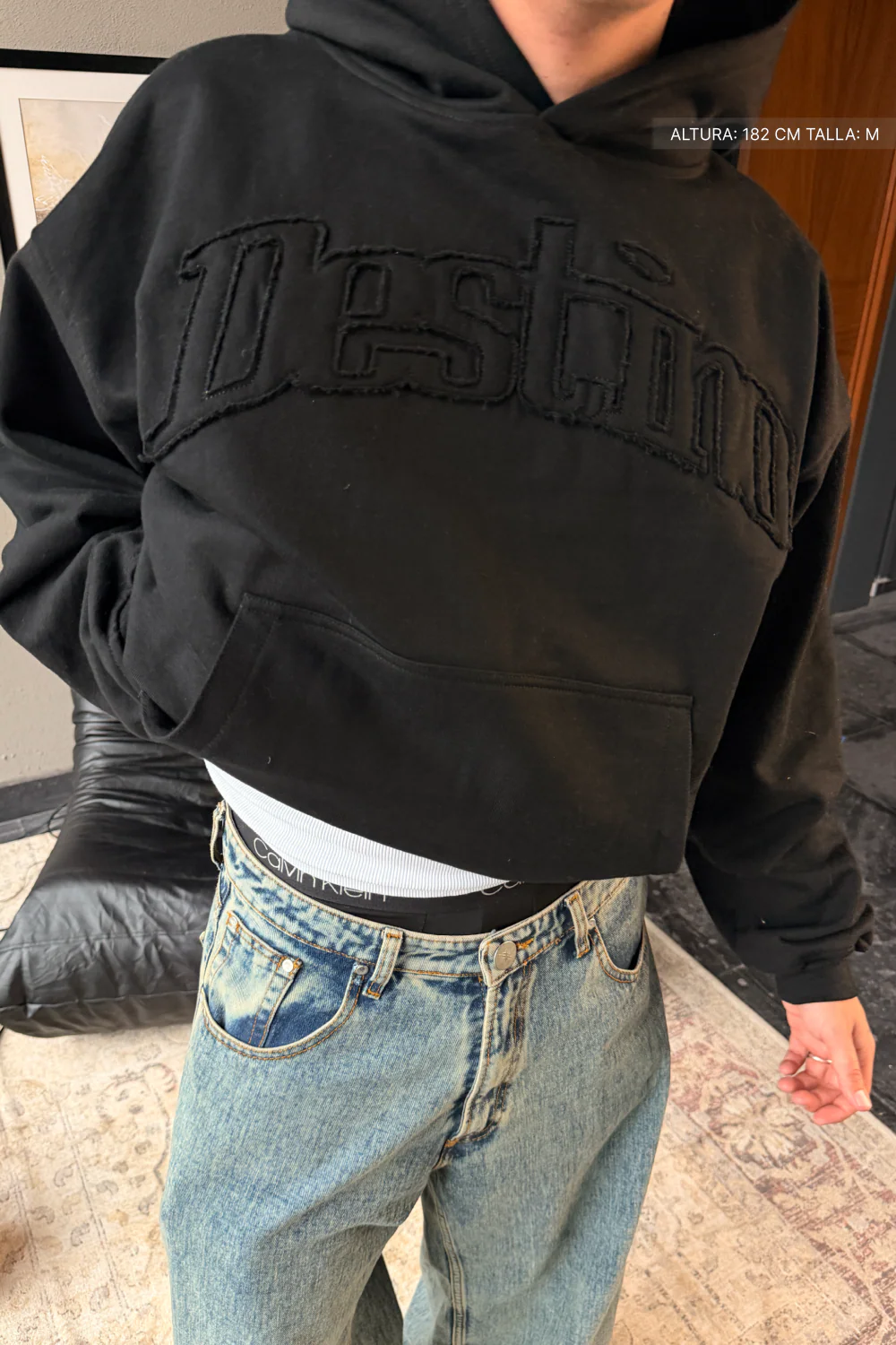 Signature Patch Hoodie Vantablack - Image 4