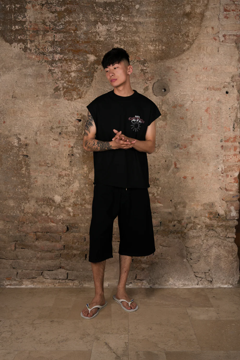 Sins & Sun Tank Top Black - Image 4
