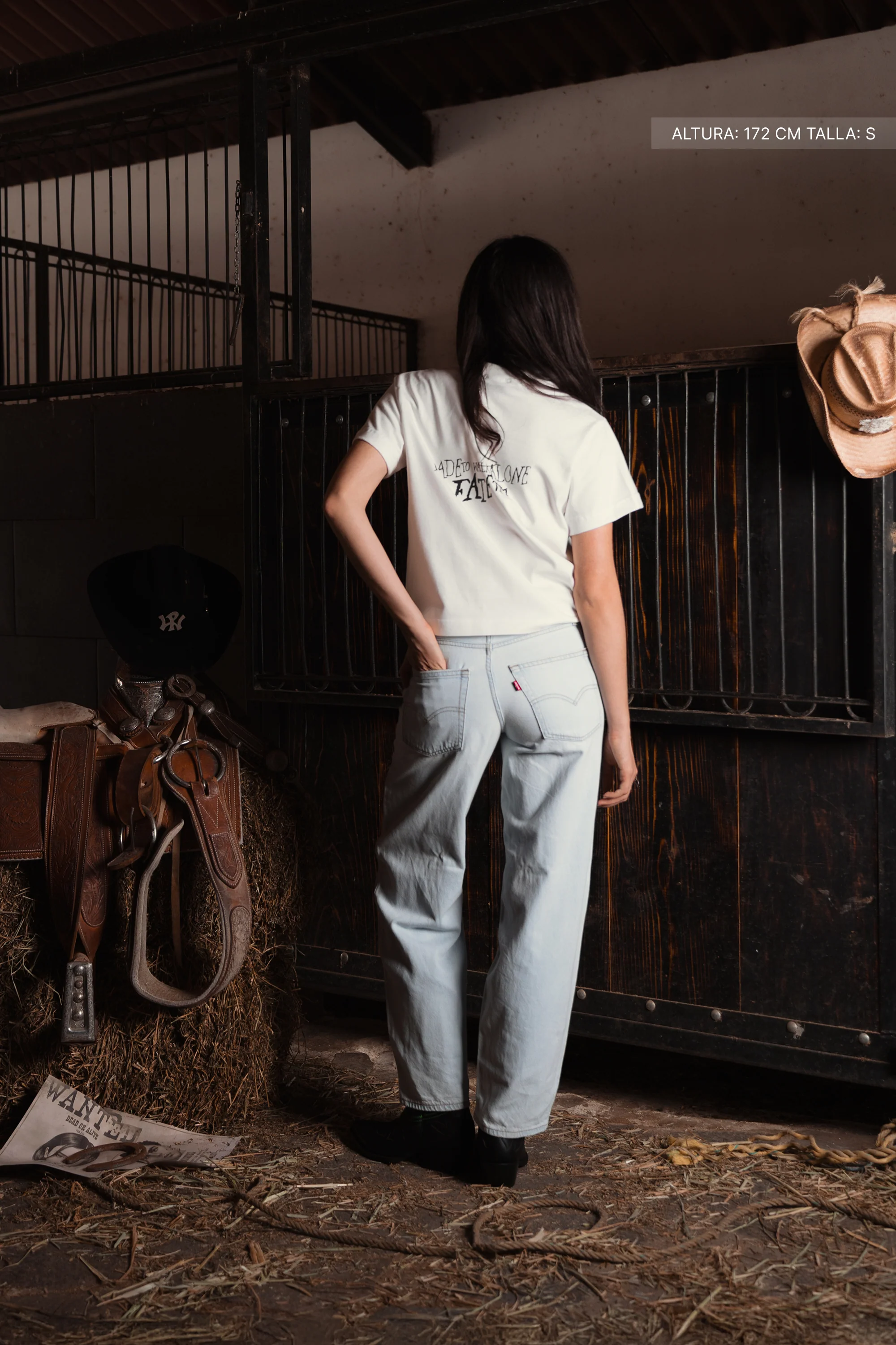 Starboy Crop Tee Ivory - Image 7