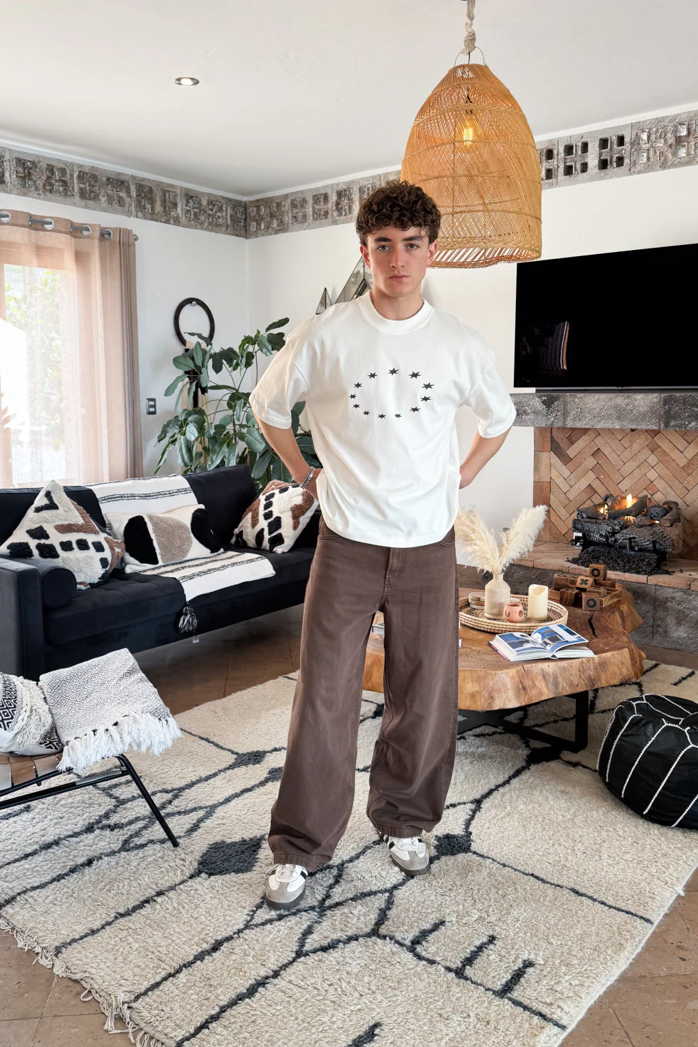 Stars Tee Ivory - Image 4