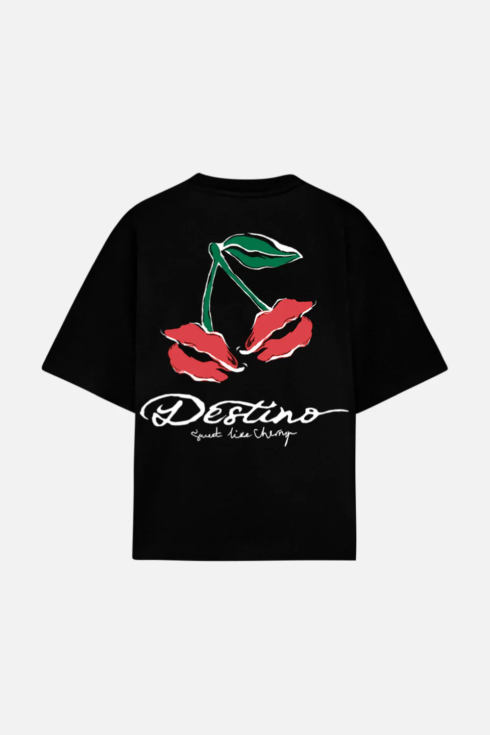 Sweet Lips Tee Black