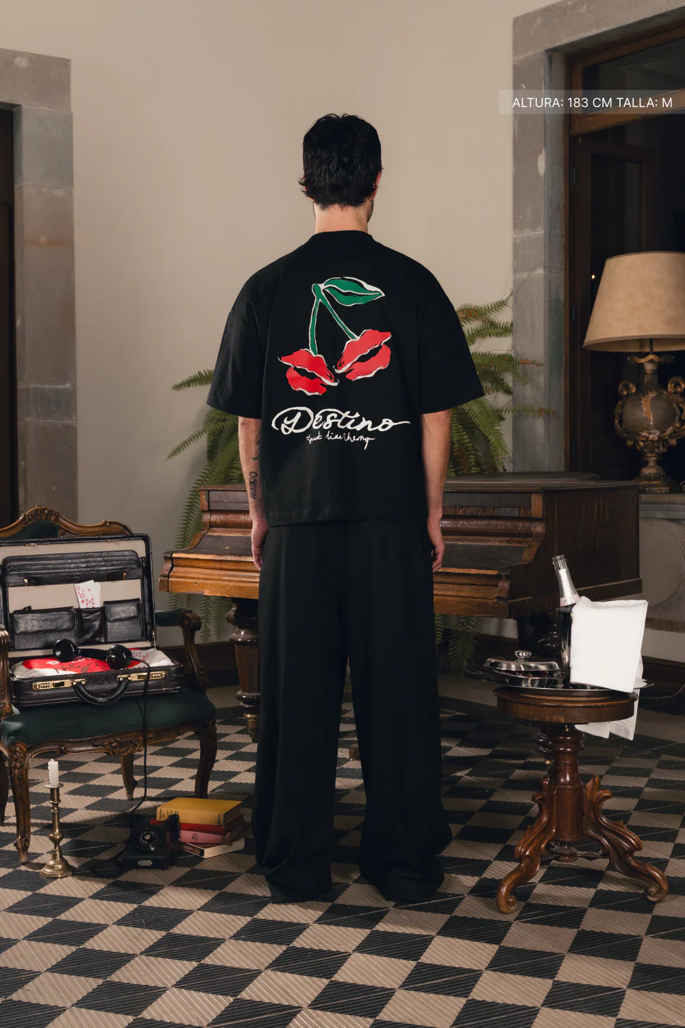 Sweet Lips Tee Black - Image 7