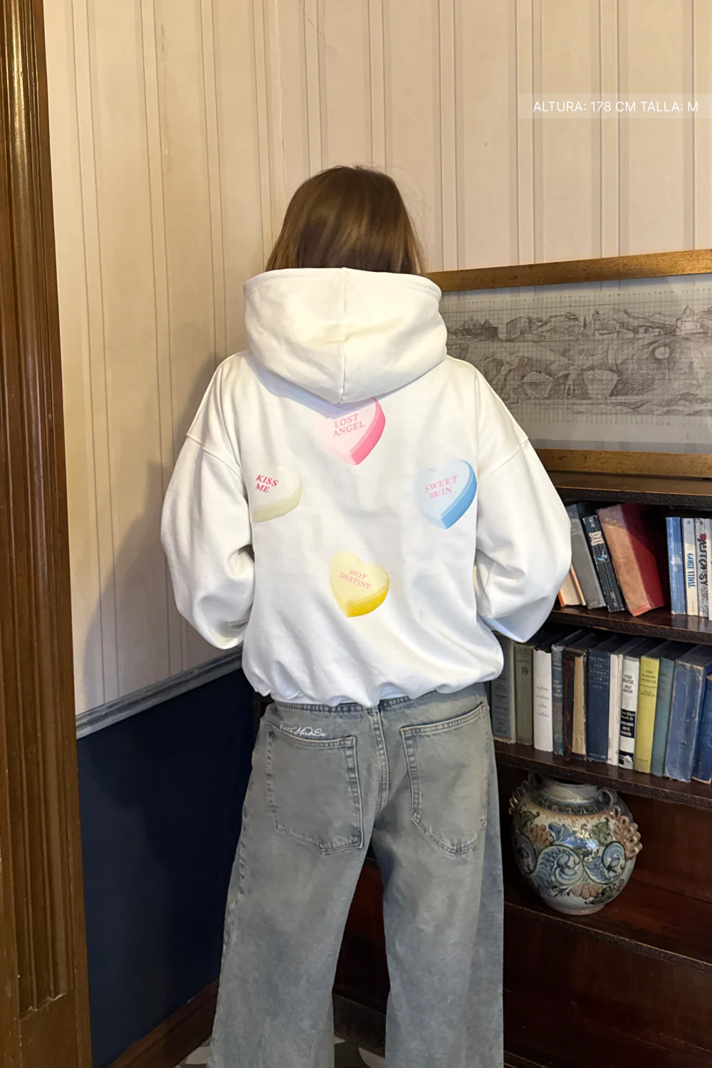 Sweet Pills Hoodie Ivory - Image 2