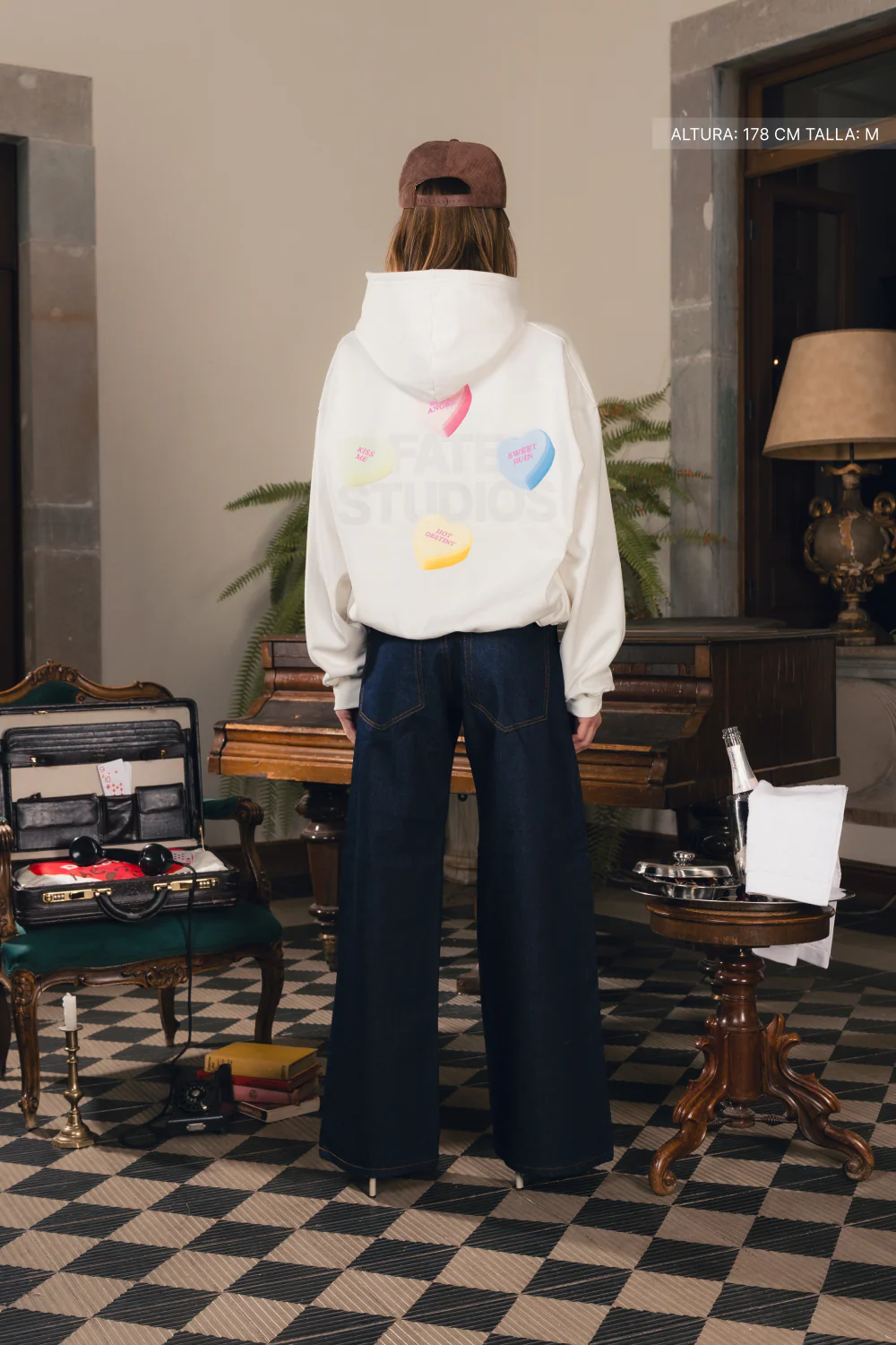 Sweet Pills Hoodie Ivory - Image 6