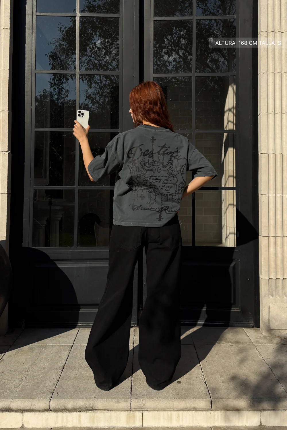 Sweet Serafin's Tee Distressed Grey - Image 2