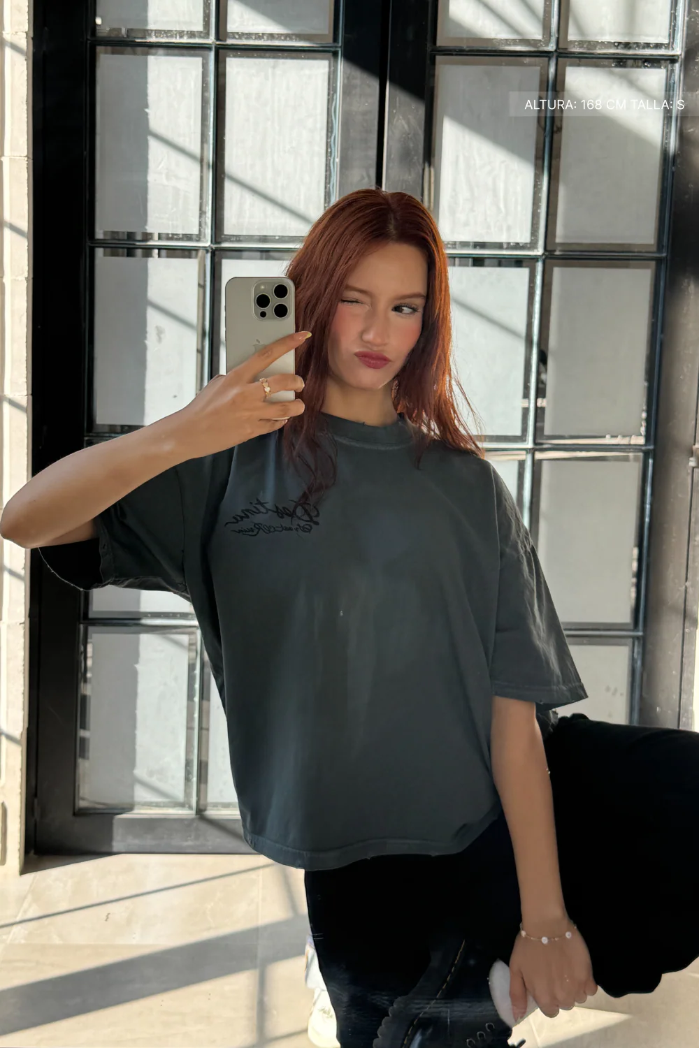 Sweet Serafin's Tee Distressed Grey - Image 6