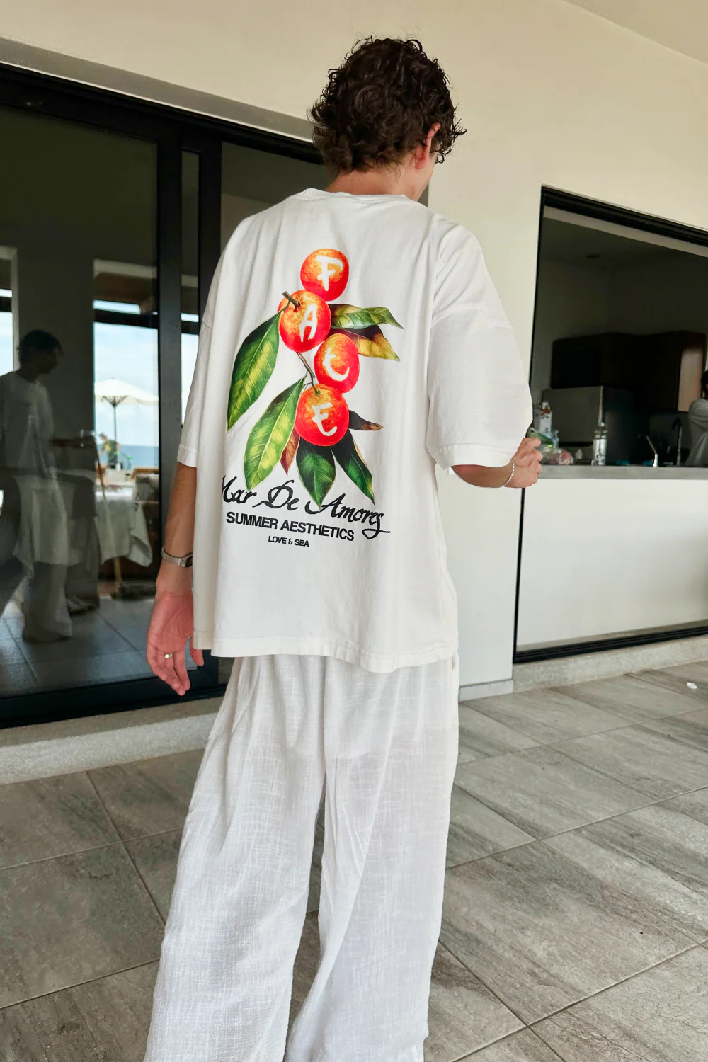 Tangerine Tee Ivory - Image 2