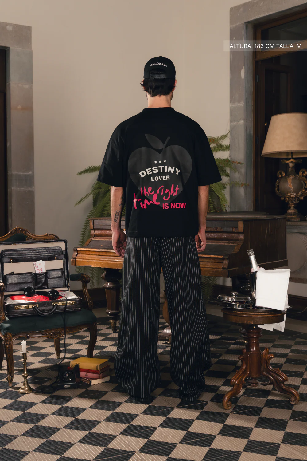 The Right Time Tee Black - Image 6