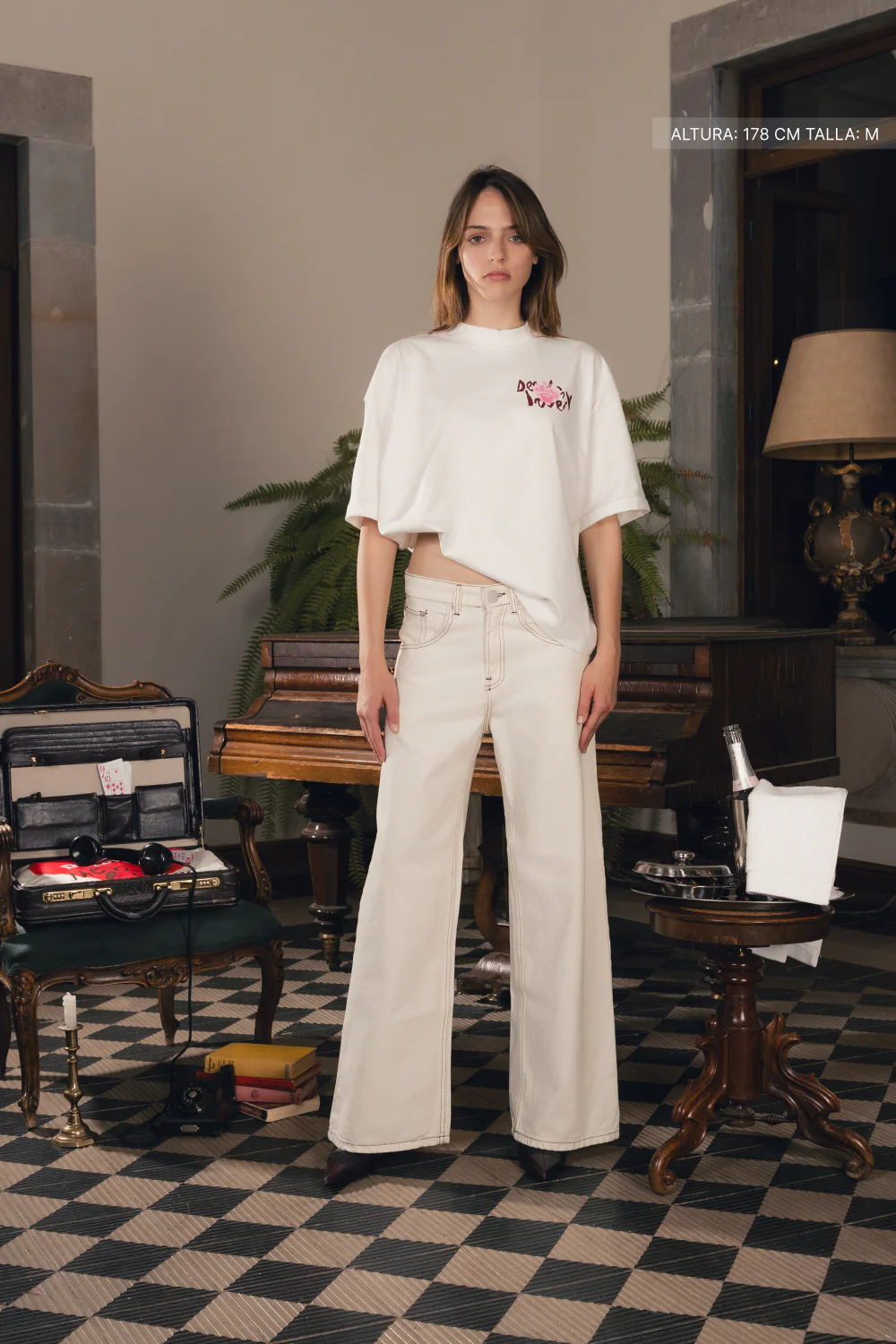 The Right Time Tee Ivory - Image 5