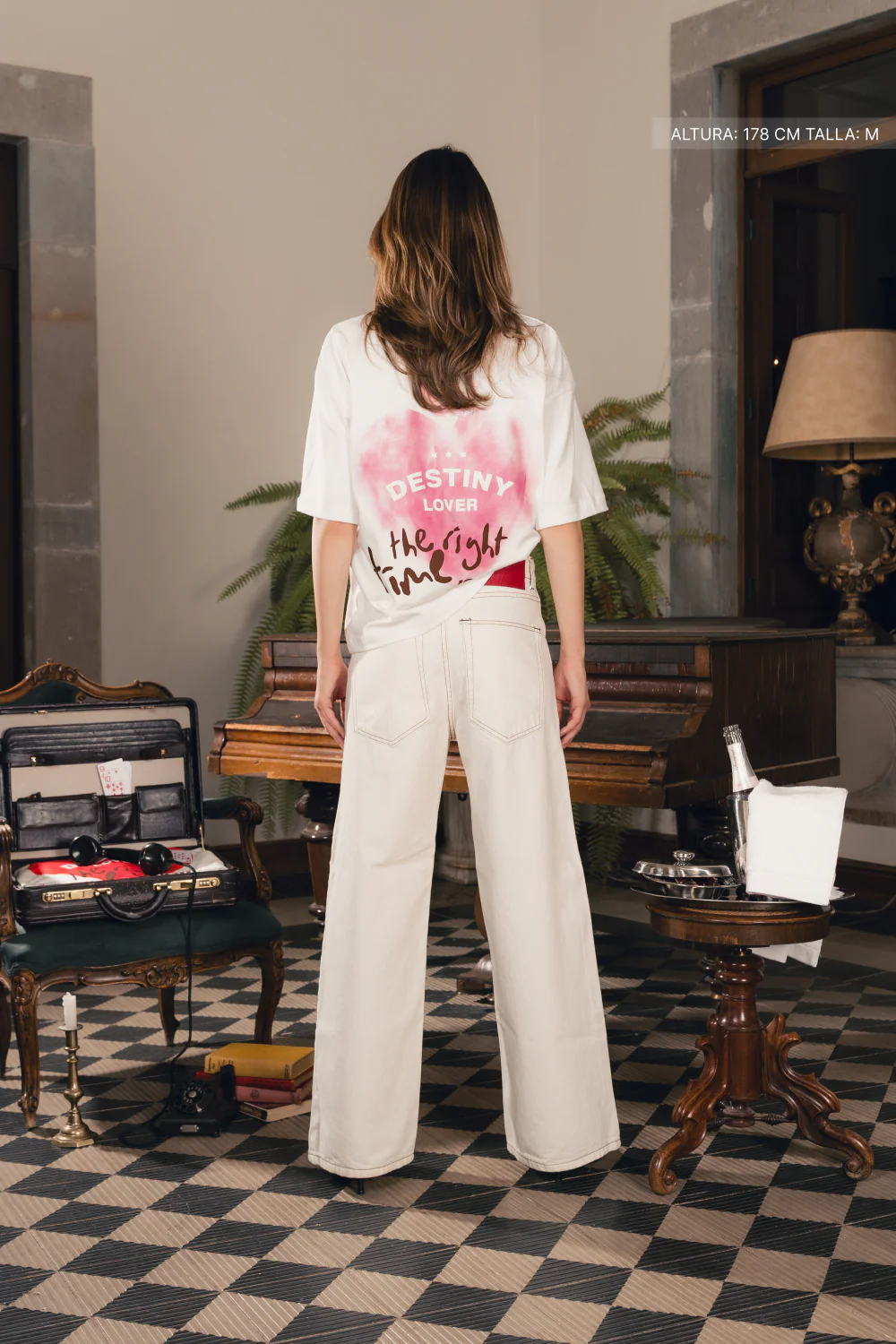 The Right Time Tee Ivory - Image 7